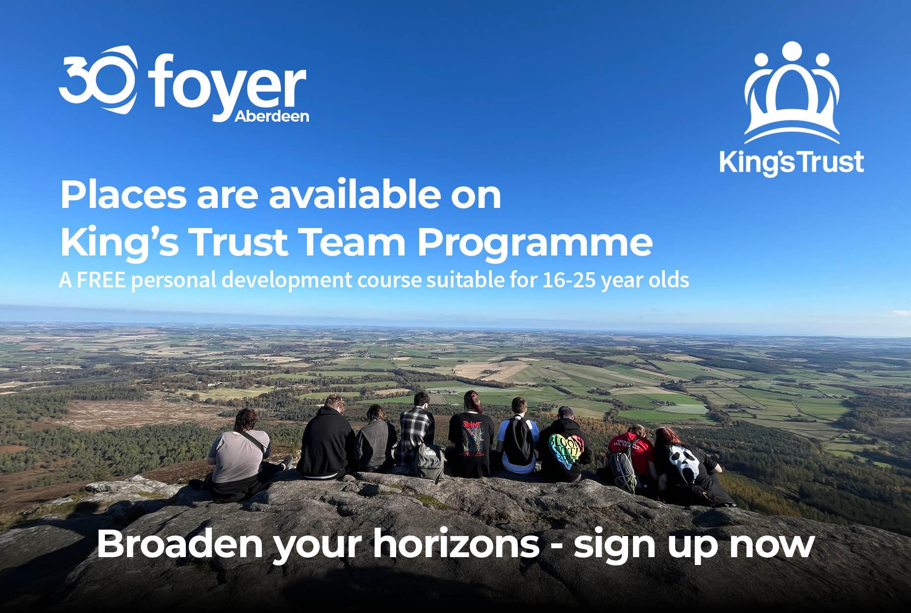 Join our next King’s Trust Team!