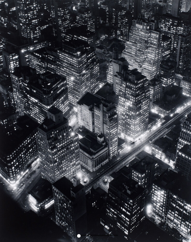 © Berenice Abbott, New York at Night, 1932