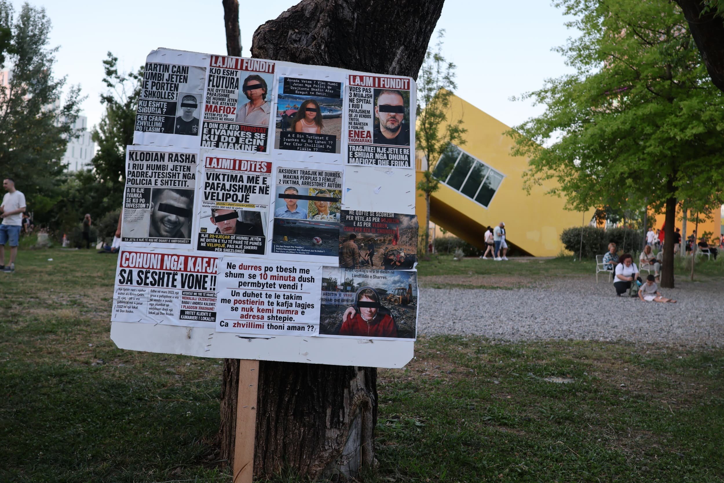 © megi bega, protest posters