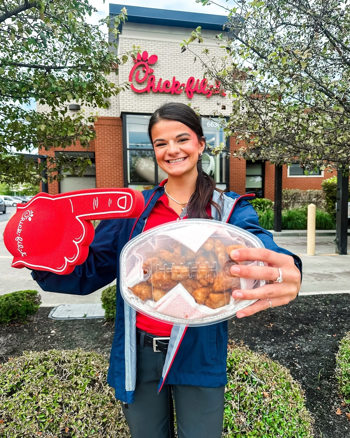 Football Season is here!🏈✨Fuel up for this weekend&rsquo;s game with some Chick-fil-A Catering! Make sure to add one of our 30 Count Football Trays to your tailgate spread. Nothing&rsquo;s better than chicken and football!🤍

Call Chick-fil-A Dixie 