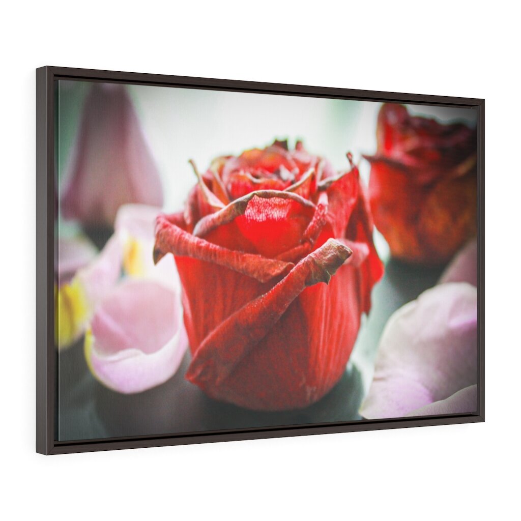 Frozen Roses Canvas