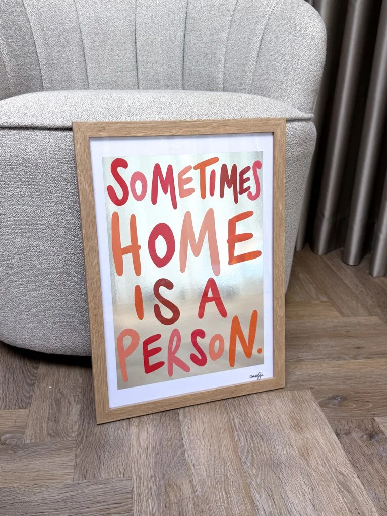 A3 Framed Affirmation Print Samples