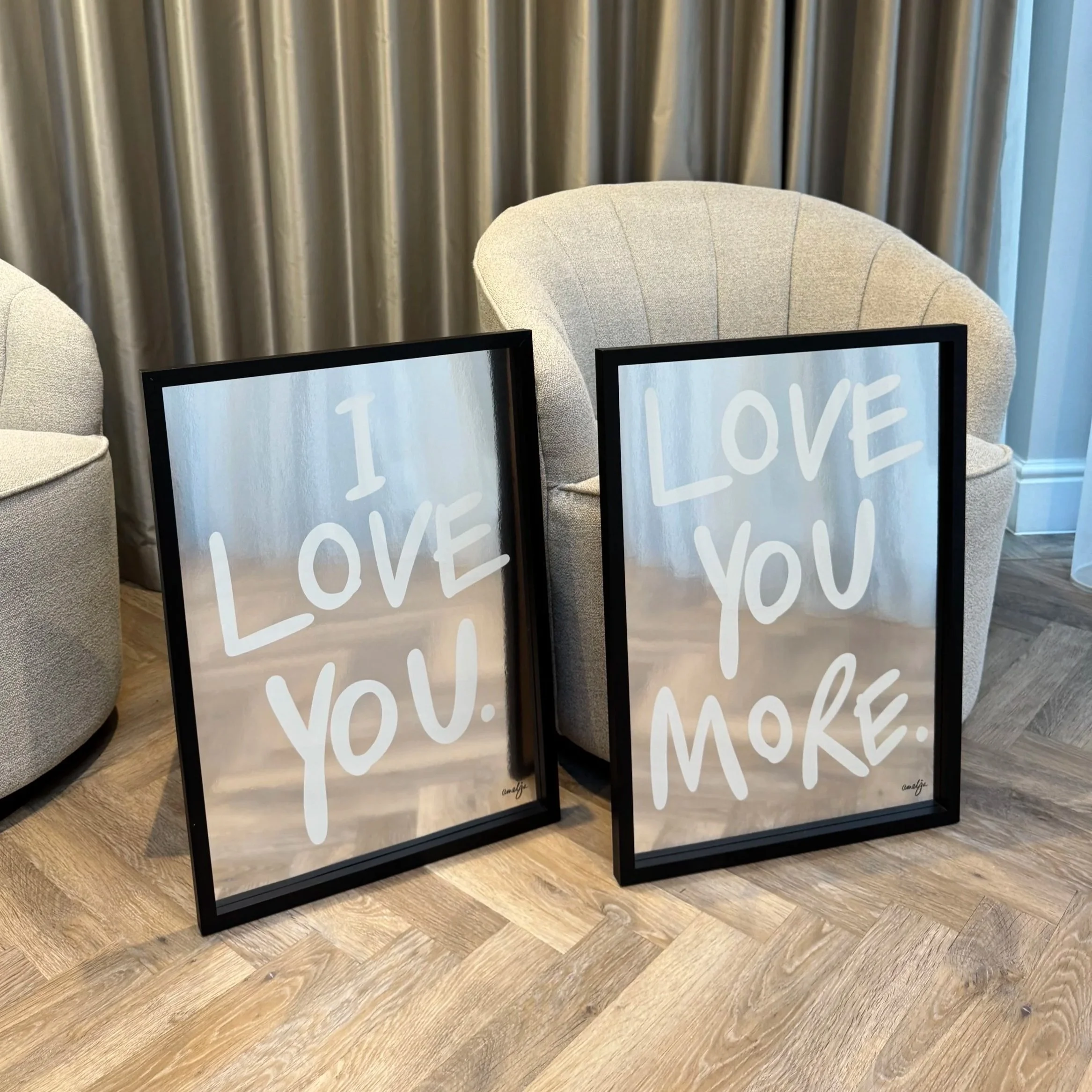 LOVE - Silver Limited Edition prints