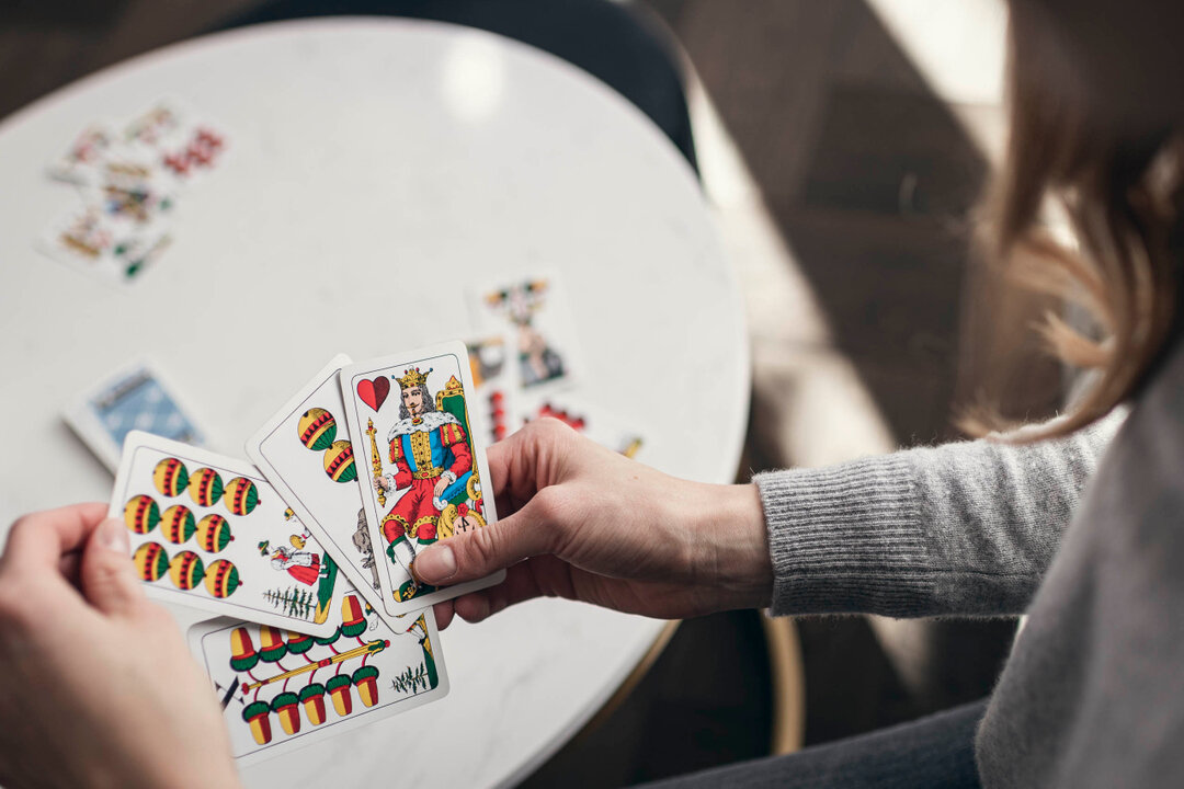 &quot;Watten&quot; is a traditional South Tyrolean card game that originated in Bavaria during the Napoleonic Wars.​​​​​​​​
Four players usually take part in the game, with the people sitting opposite each other playing together. Each player is dealt