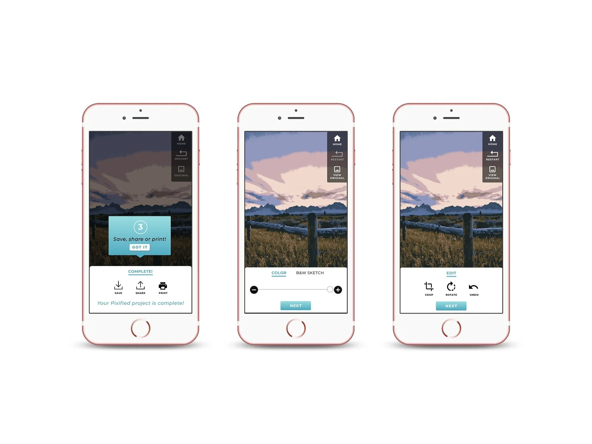 Conversational prompts and a short “tutorial”  were added to the final prototype.