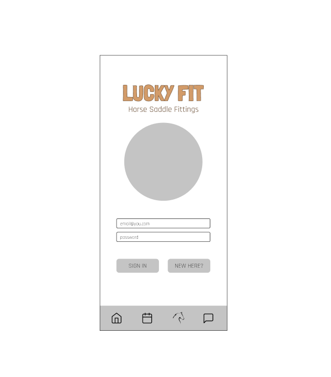 Lucky Fit: a mobile app for horse saddle fitters