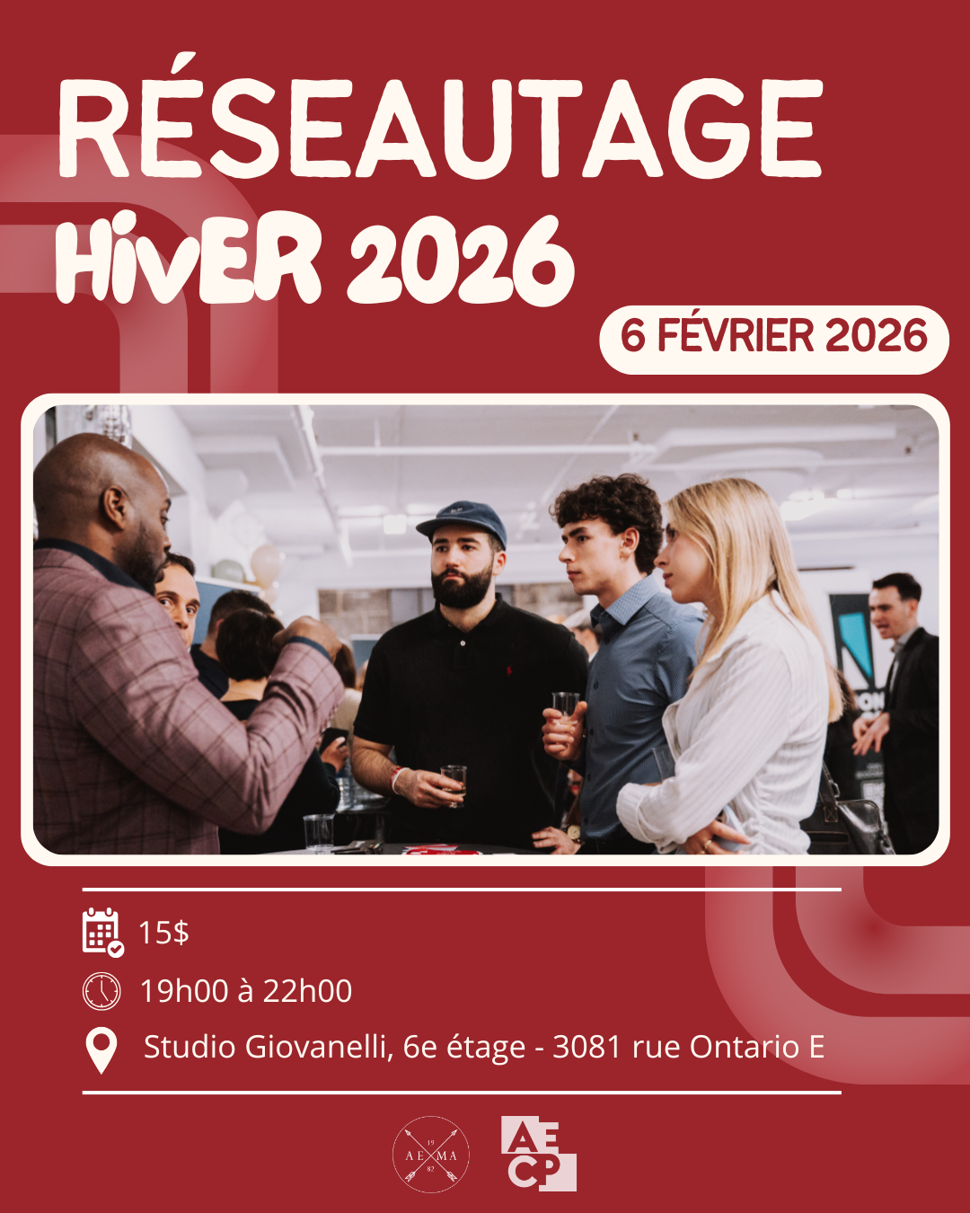 Réseautage Hiver 2026 - AEMA X AECP