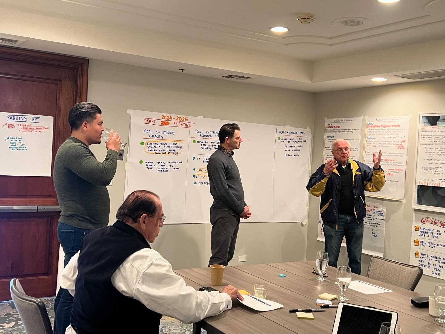 One of our favorite workshops this week was with the incredible team at CVHEC - a higher ed consortium in Central California. What especially inspired me was the team made up of retired educators, now working tirelessly to improve educational outcome