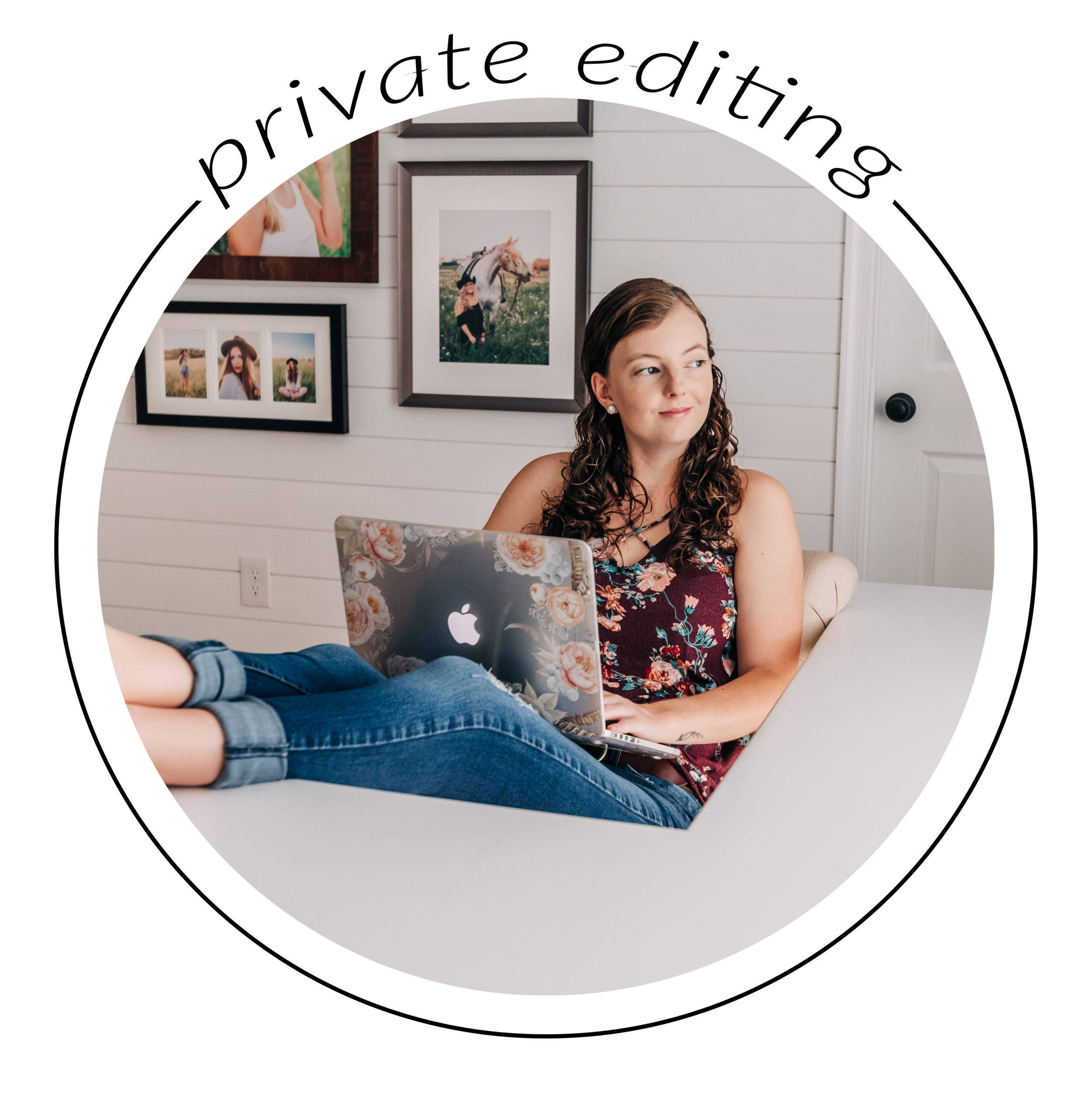 private editing for portrait photographers