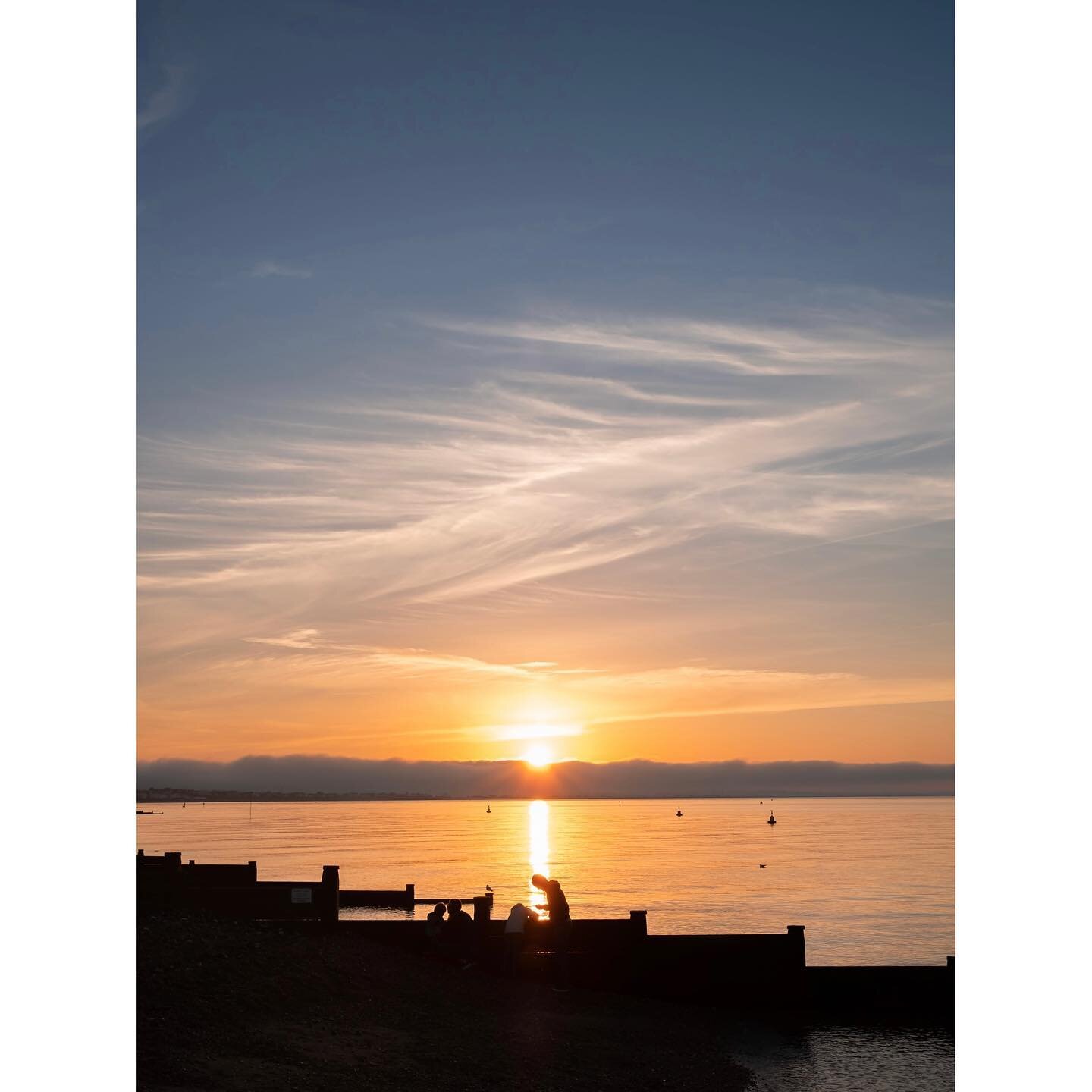 Been a while since I posted a sunset photo on the grid. Here&rsquo;s one from Whitstable (which, for me, is one of the best locations for sunsets in Kent).