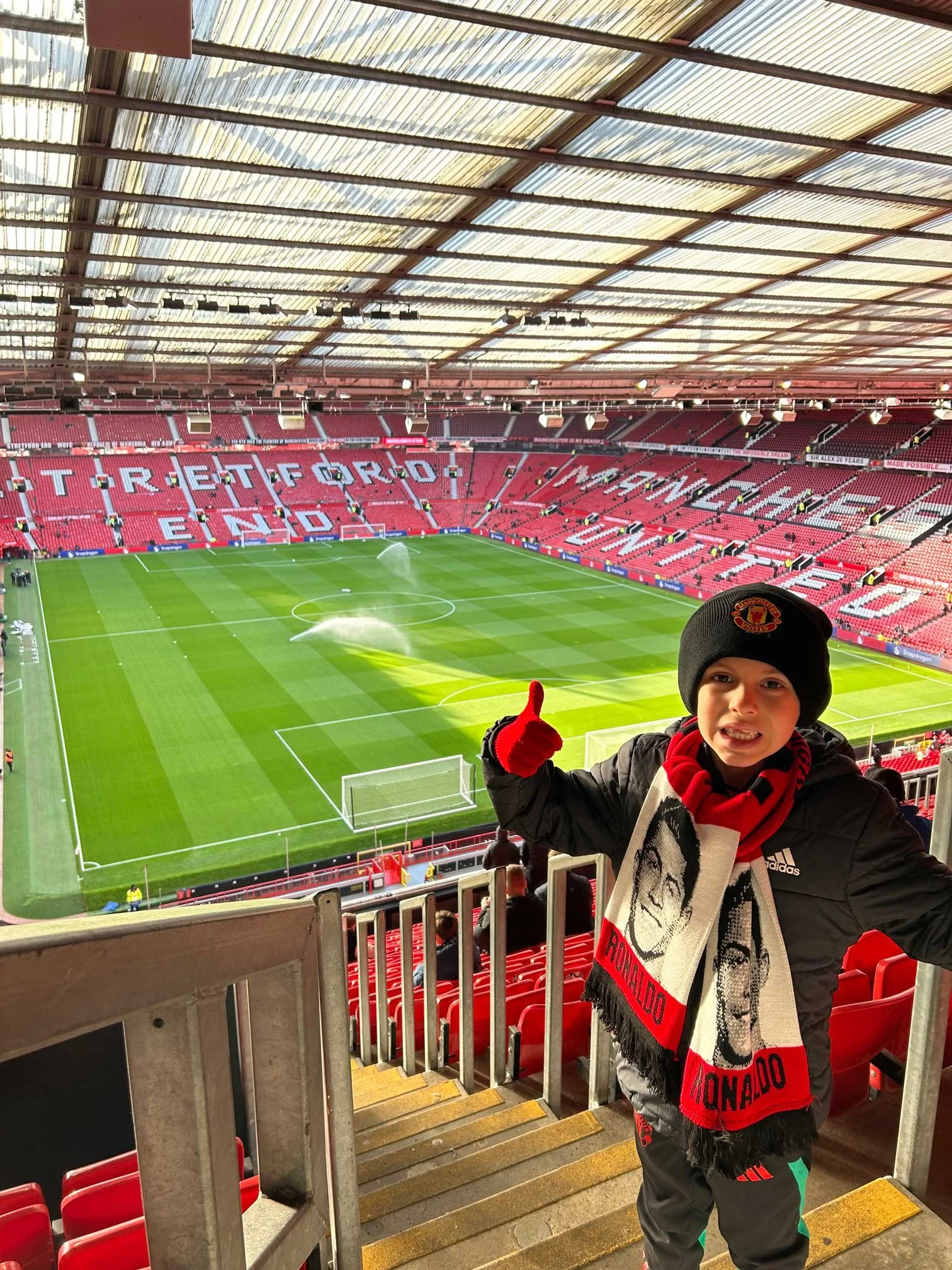 View from E331 at Old Trafford.