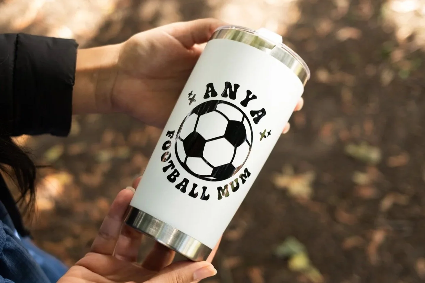 Starlet Store Football Mum Coffee Cup.jpg