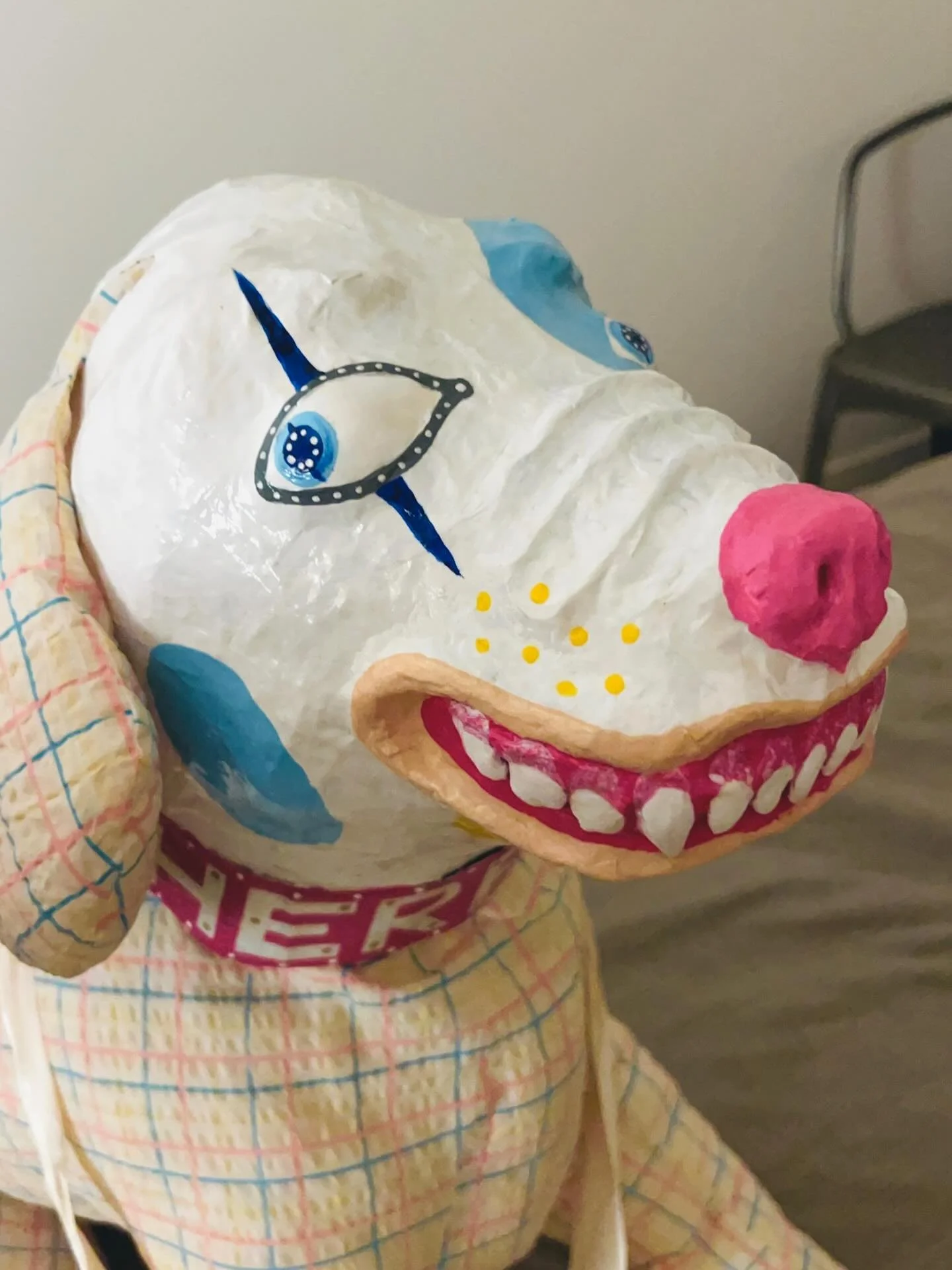 Almost done ✔️ #motherfucker #dogart #dogmannequin #papierm&acirc;ch&eacute; #papiermach&eacute; #papiermache #papercraft #papermache #paper #paperartwork #paperart #art #artwork #artworks #dogartwork #dogartworks #犬スタグラム #犬のアート #犬アート #犬のマネキン #犬マネキン 