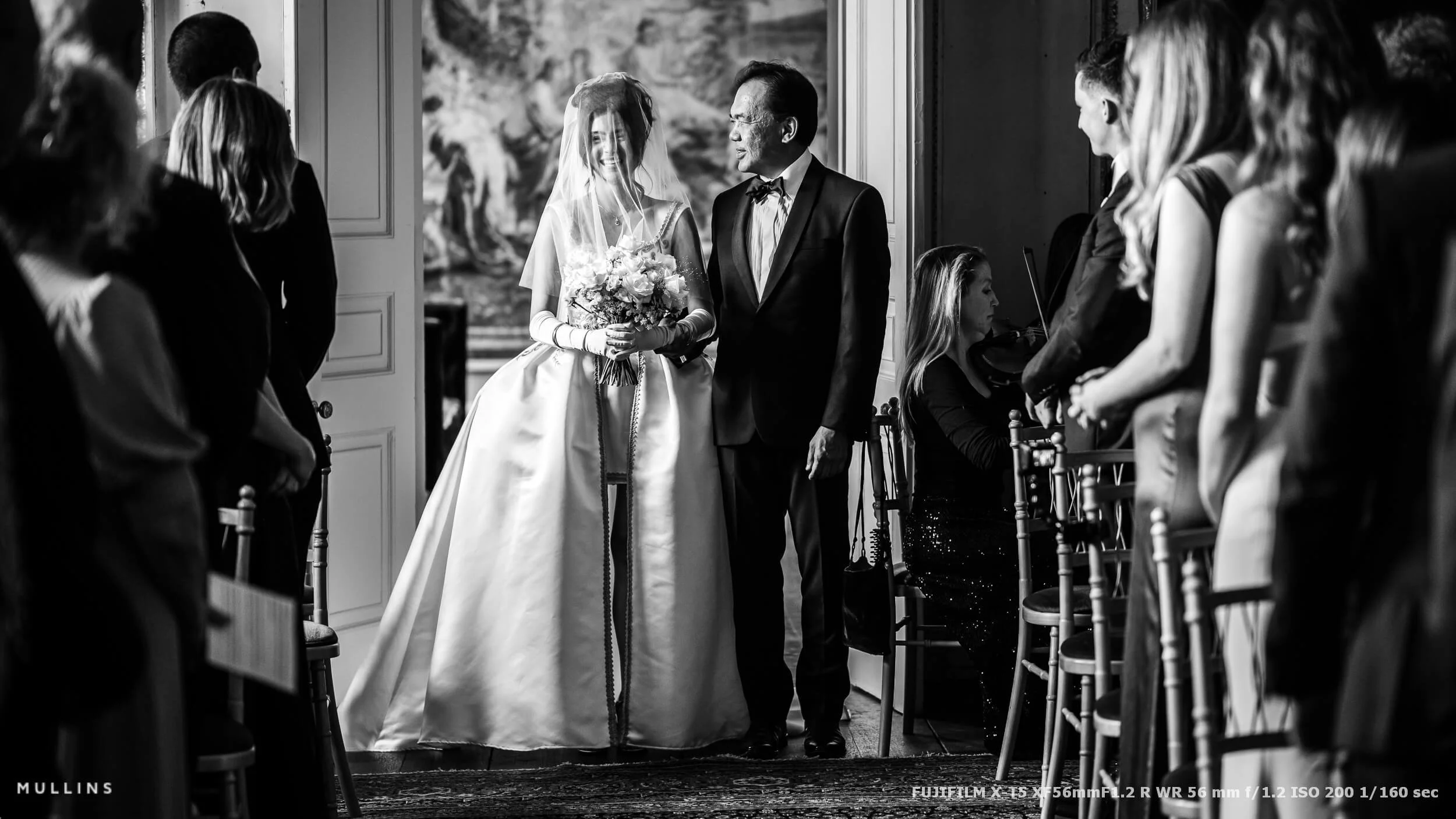 Wedding Photo taken on Fujifilm X-T5 with 56mm F1.2 Lens