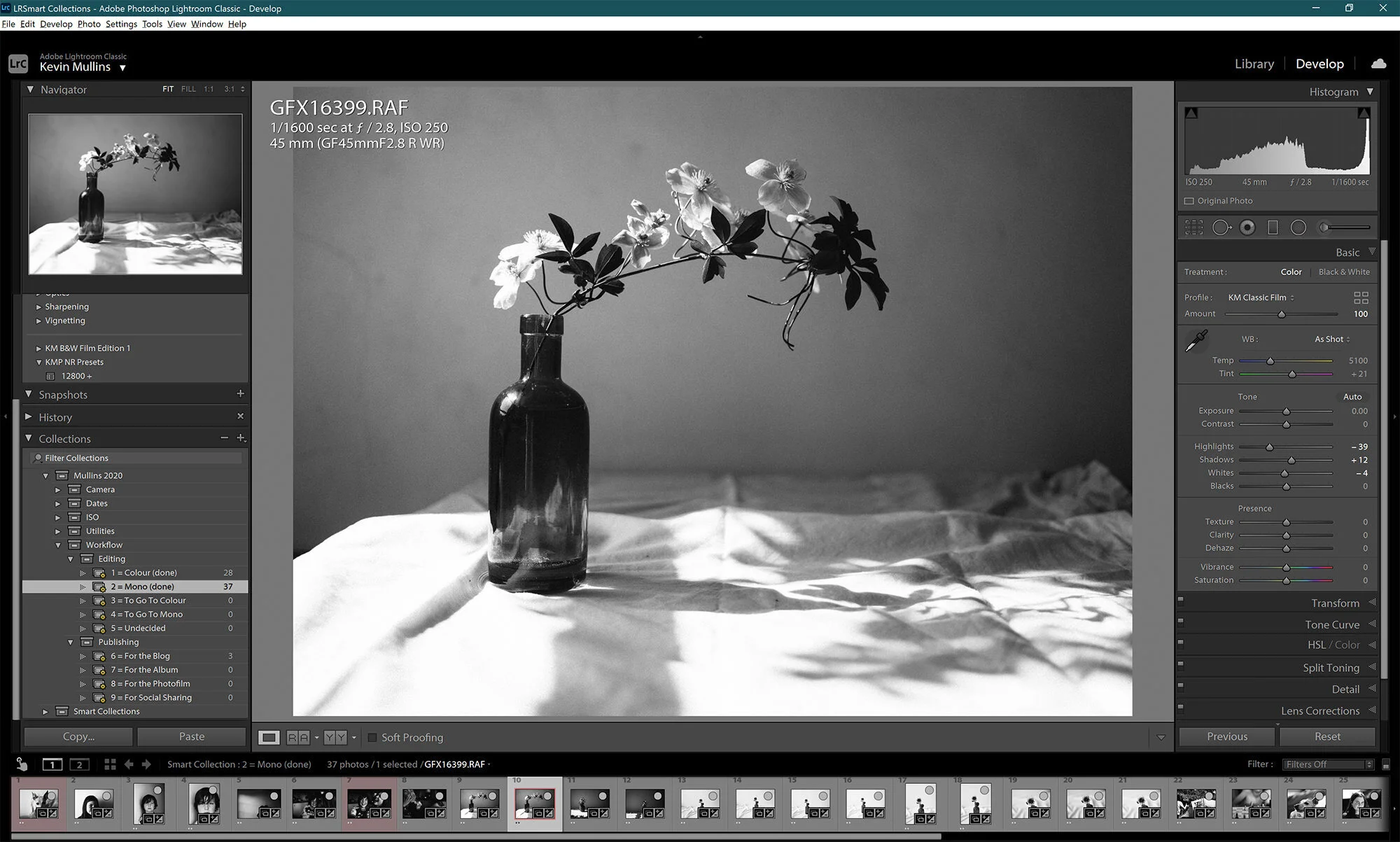 Lightroom smart collections course