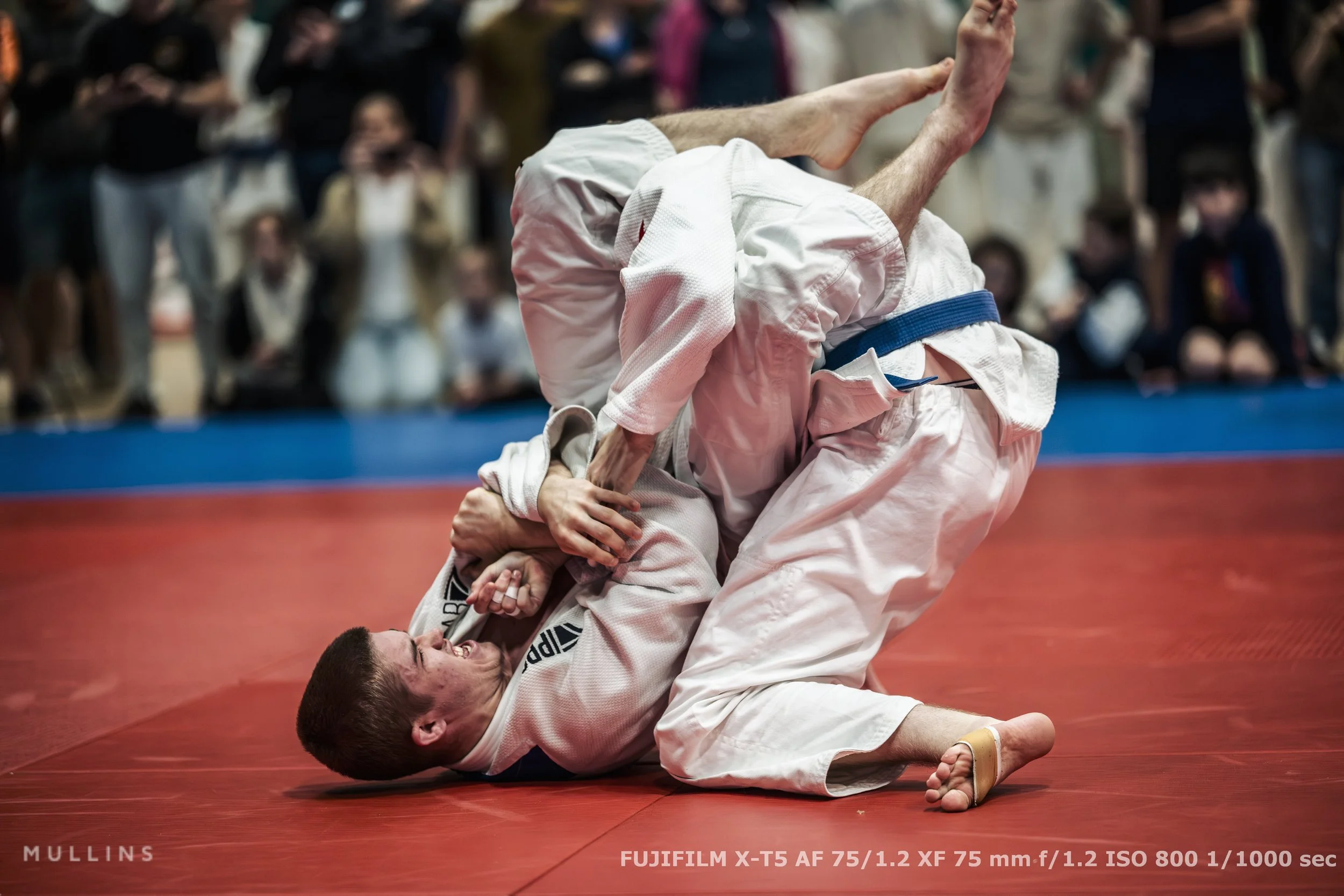 Viltrox 75mm F1.2 being used to photograph Judo