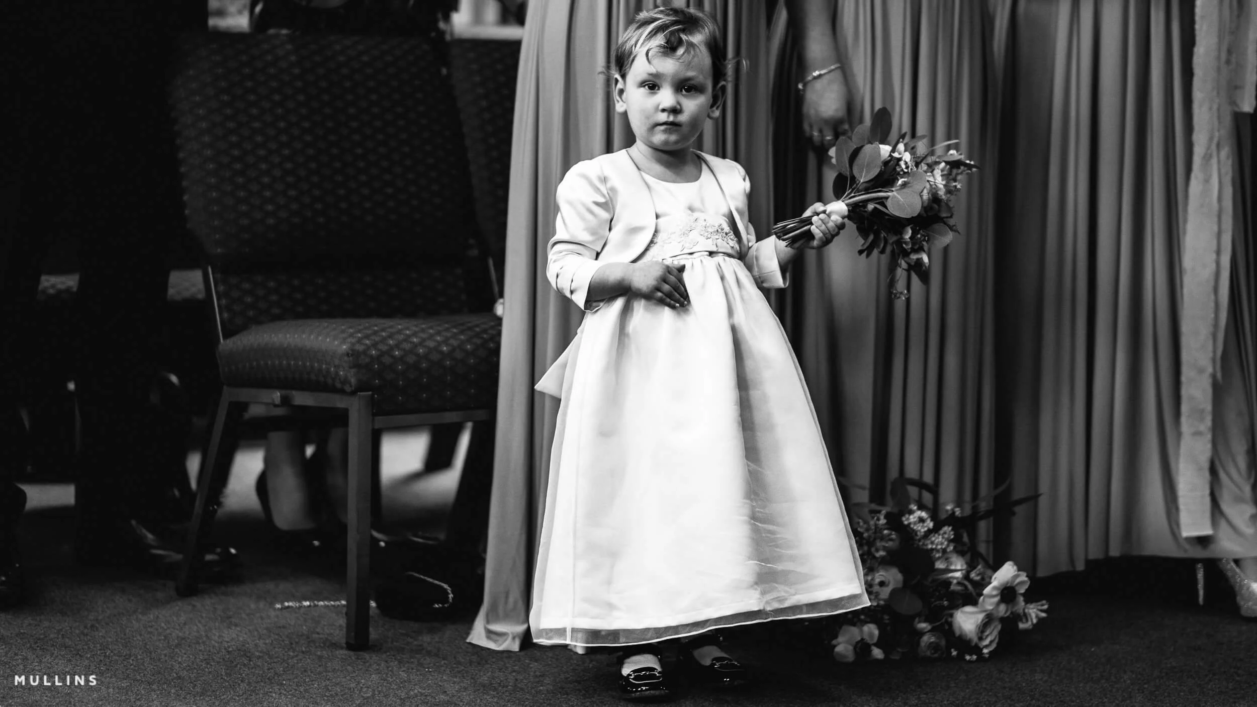 bridesmaid at a wedding