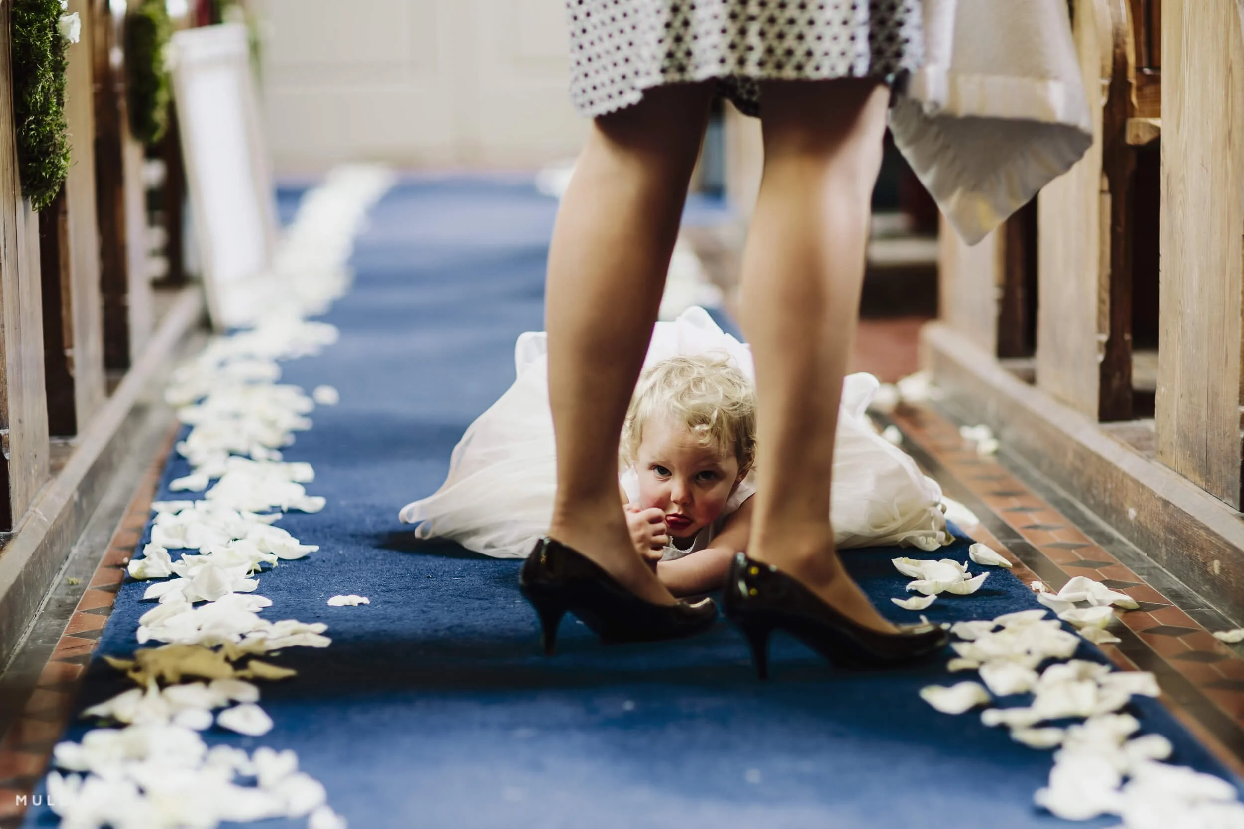 Bridesmaid at a wedding