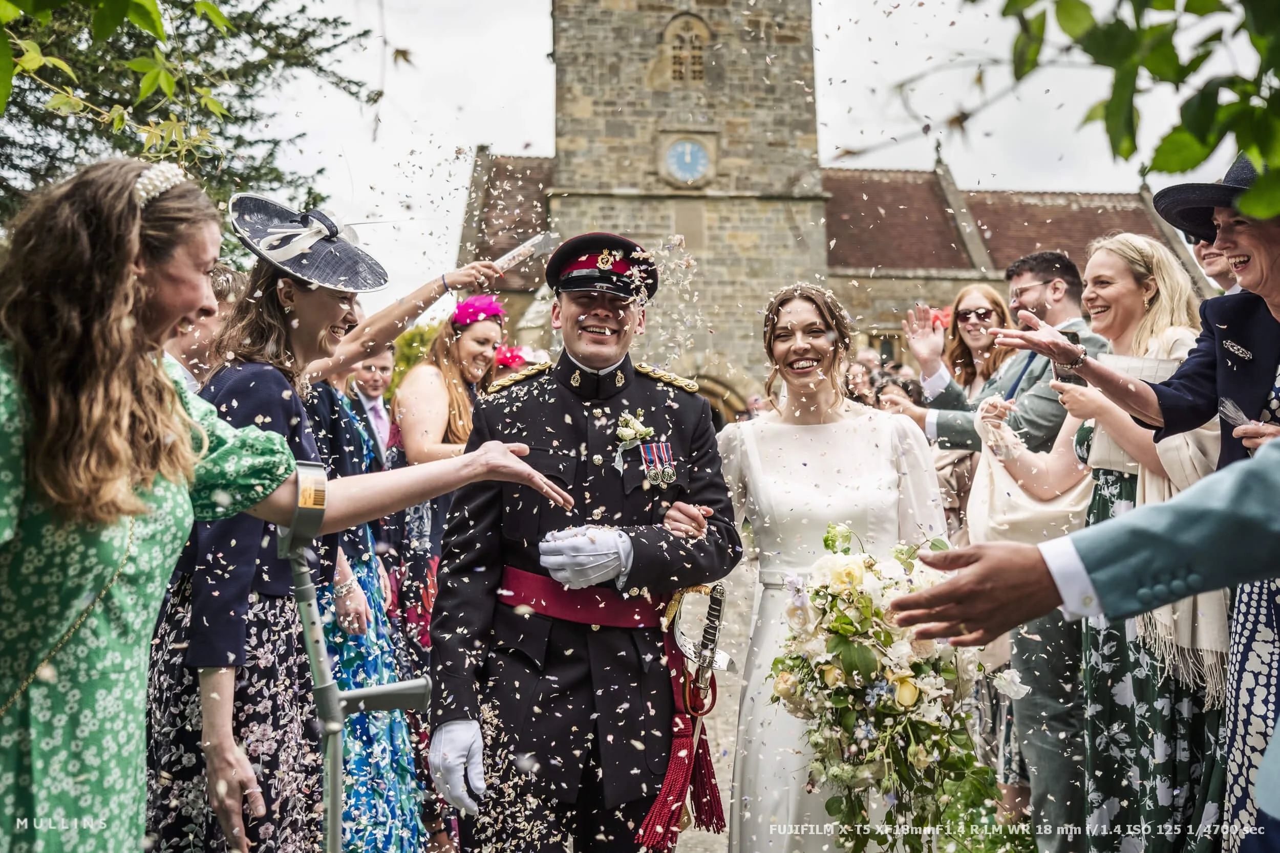 Wedding Photograph taken on Fujifilm X-T5 with 18mm F1.4 Lens