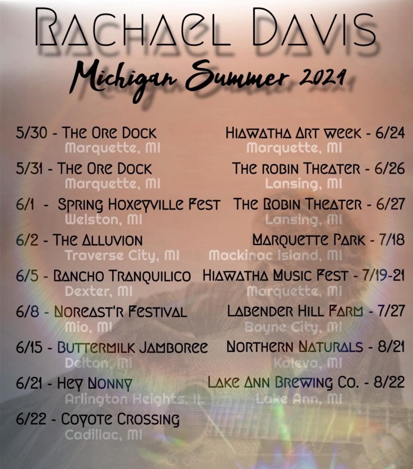 Hello again! 

I&rsquo;ve had enough time to decompress from the April shows to get back in the home routine just in time for summer start! It&rsquo;s gonna be action packed I get to spend almost the entirety in the Great Lakes area&hellip; I kinda p