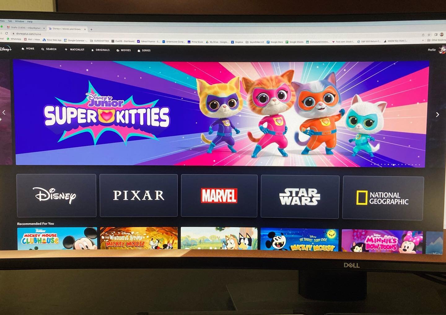 Super proud of Super Kitties being released out in the open after starting this project a year ago! Thanks to everyone involved to make this happen!! Watch it now on Disney channel, Disney plus. @disneyjunior #disney #superkitties #disneyjunior #cats