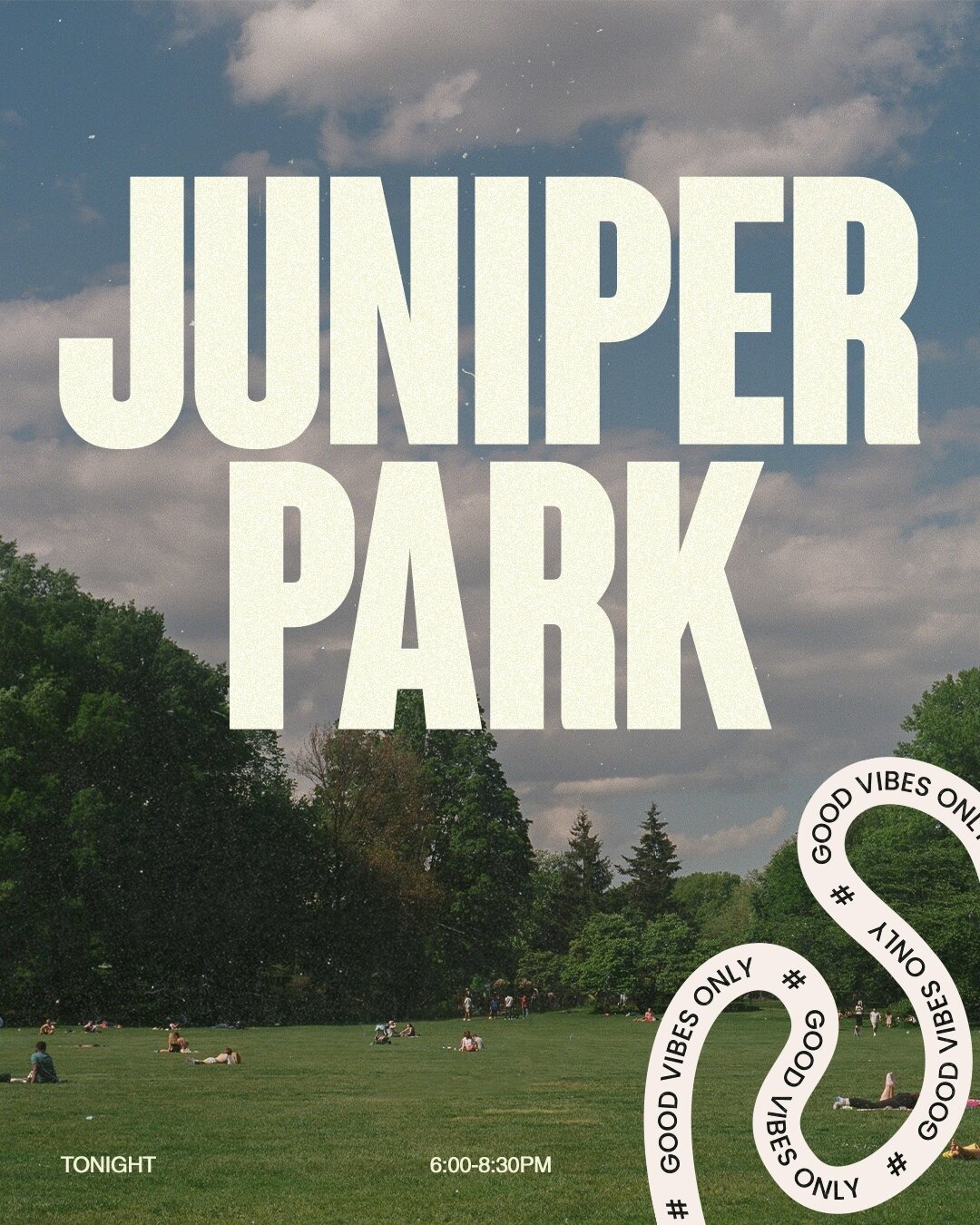 The sun is shining today and we are taking advantage! We are having our Friday night at Juniper Park and we are so excited for it! You don't want to miss it! Bring a friend and meet us at Juniper park by Juniper Blvd South &amp; 77th Place at 6:00PM!