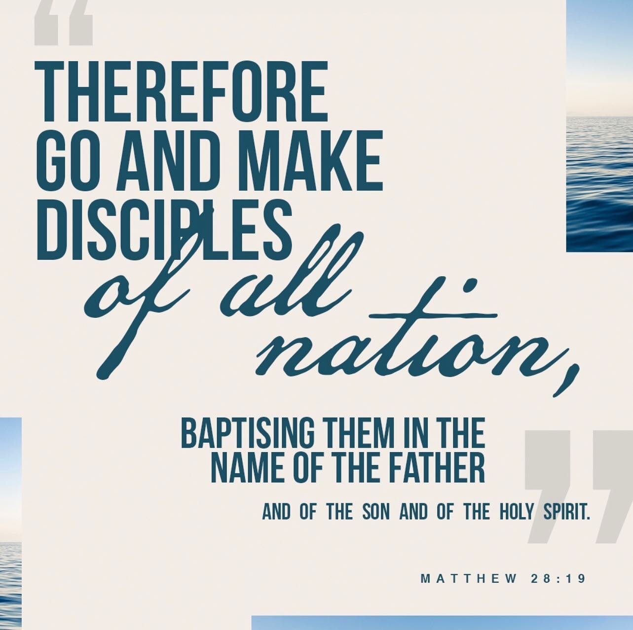 Baptism is a choice to express an outward confession of an inward decision to follow Christ. This Sunday, is our Baptism service and we can not wait. If you&rsquo;re interested in getting baptized, head to the link in our bio to register today!