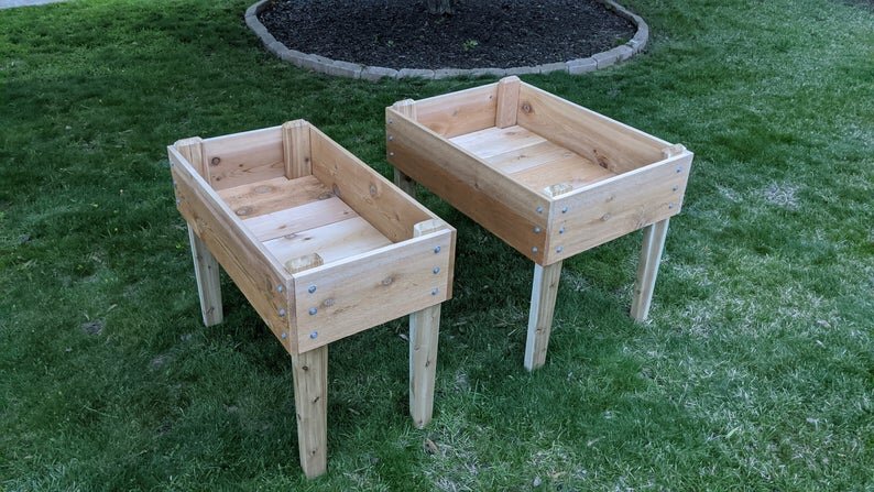 Eco beds on Legs