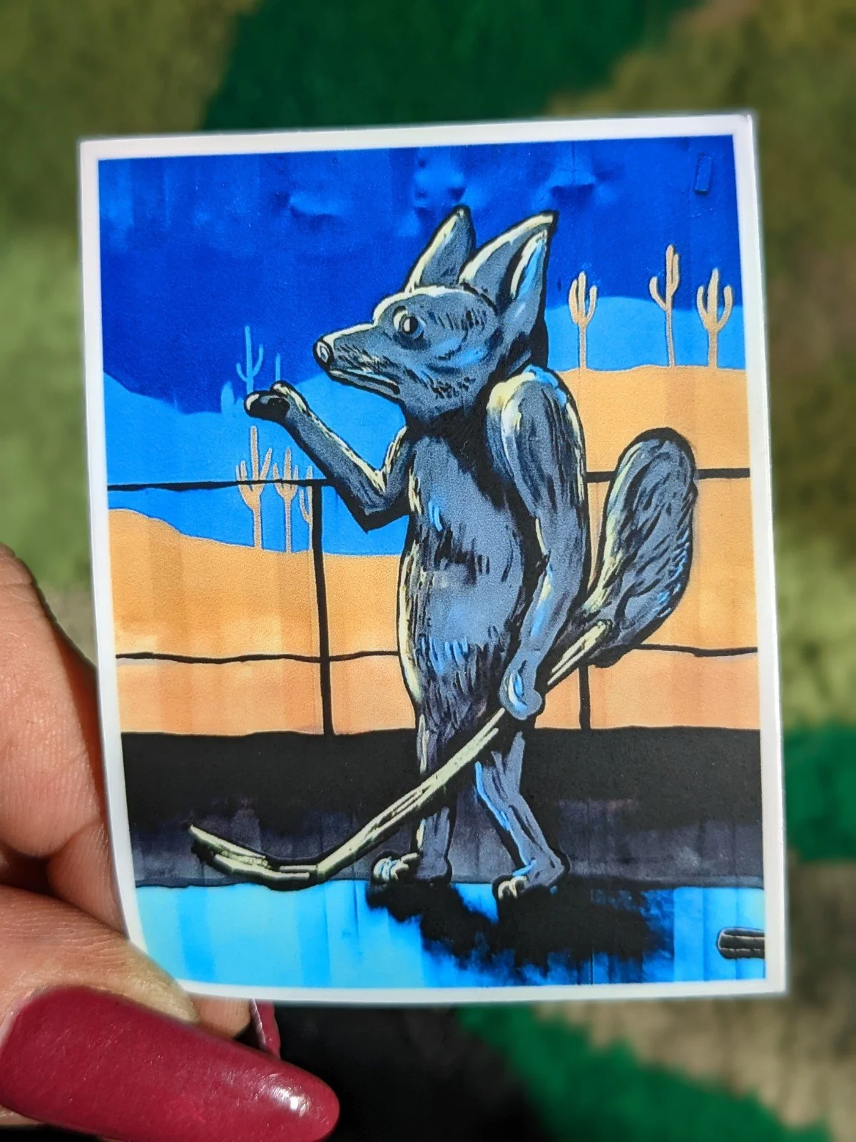 Coyote at a loss