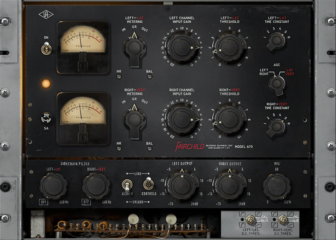 UAD Fairchild 660 Time Constants — My Quick Reference