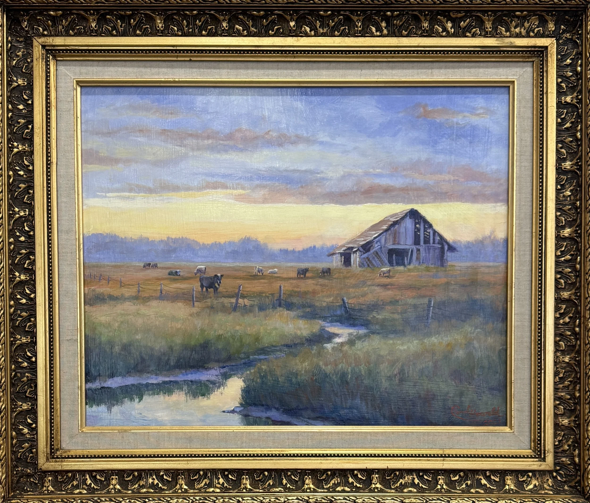 "Coastal Ranch" by Carol Howald, $500