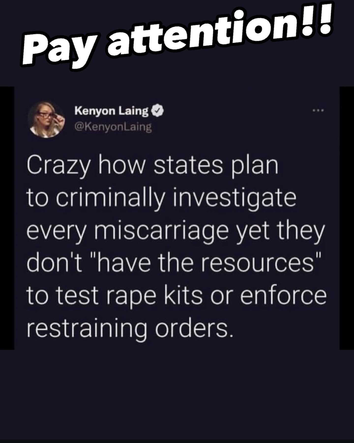 This is all so obviously about controlling women, victimizing women, disenfranchising women, if you don&rsquo;t &ldquo;like&rdquo; politics I&rsquo;m here to tell you they impact you even when you&rsquo;re ignoring them. This kind of shit has been ha