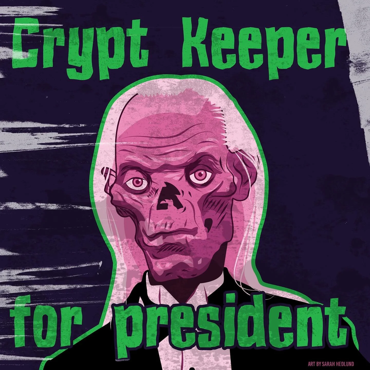THE HORRORS PERSIST BUT SO DOES HALLOWEEN. Day 3: A small suggested upgrade to our current &ldquo;leadership&rdquo; he&rsquo;s a much better public speaker and easier on the eyes. #fightfacism #resist