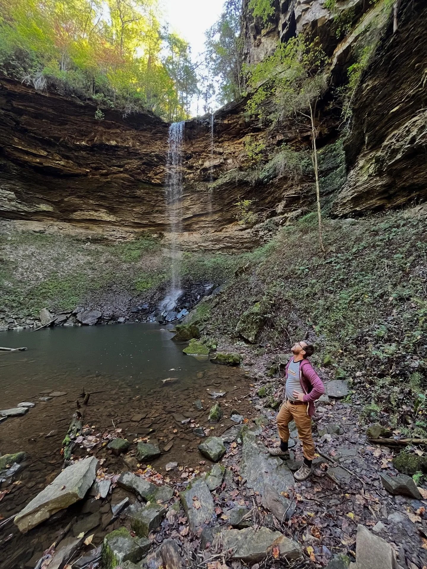 Had a dreamy time with my boy @carlhaakenstad in Tennessee this week. Did lots of amazing hiking, saw some stunning waterfalls, checked out a beautiful cave, went zip lining, and managed to drive 20 hours without an argument.