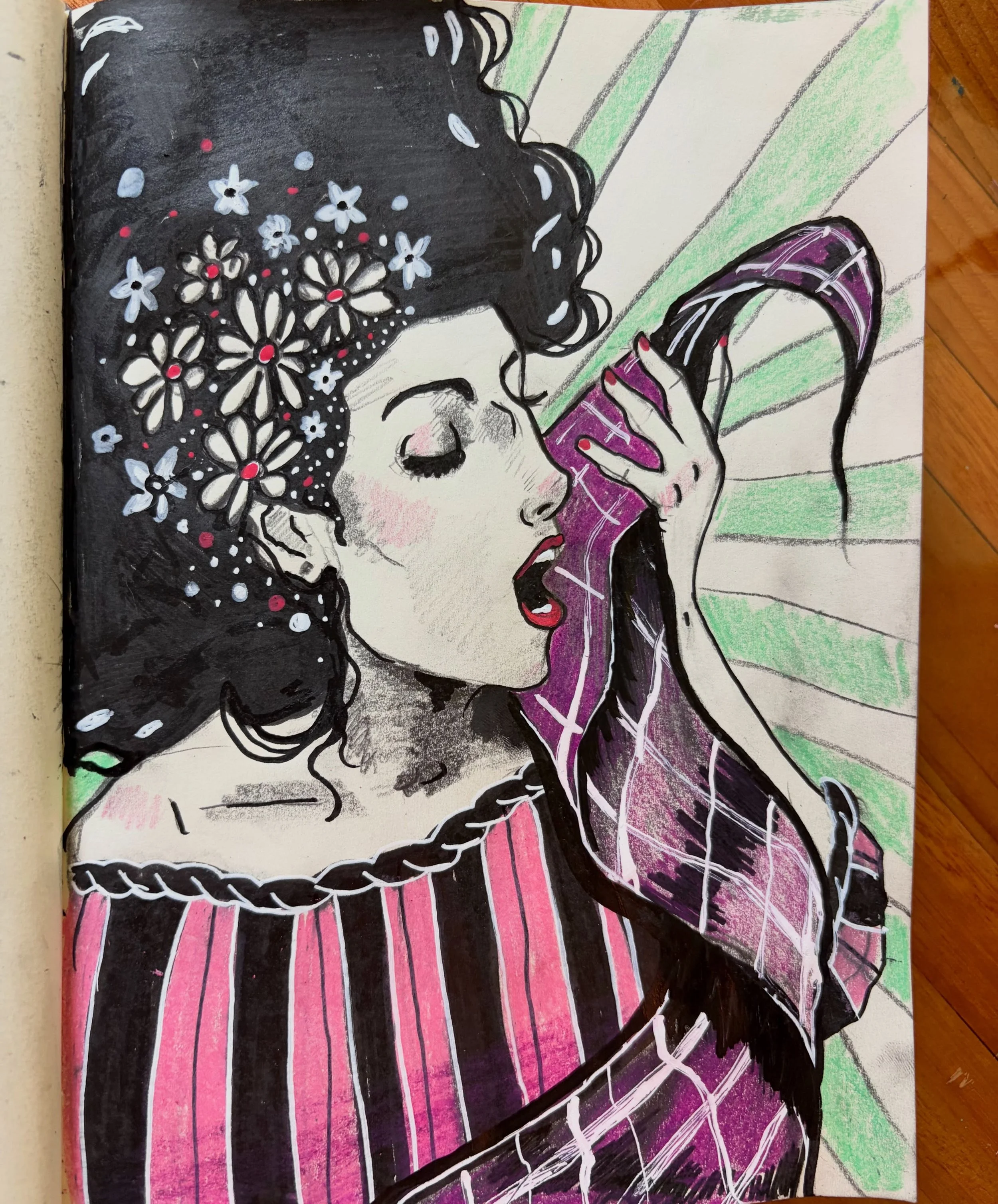 Sketchbook entry