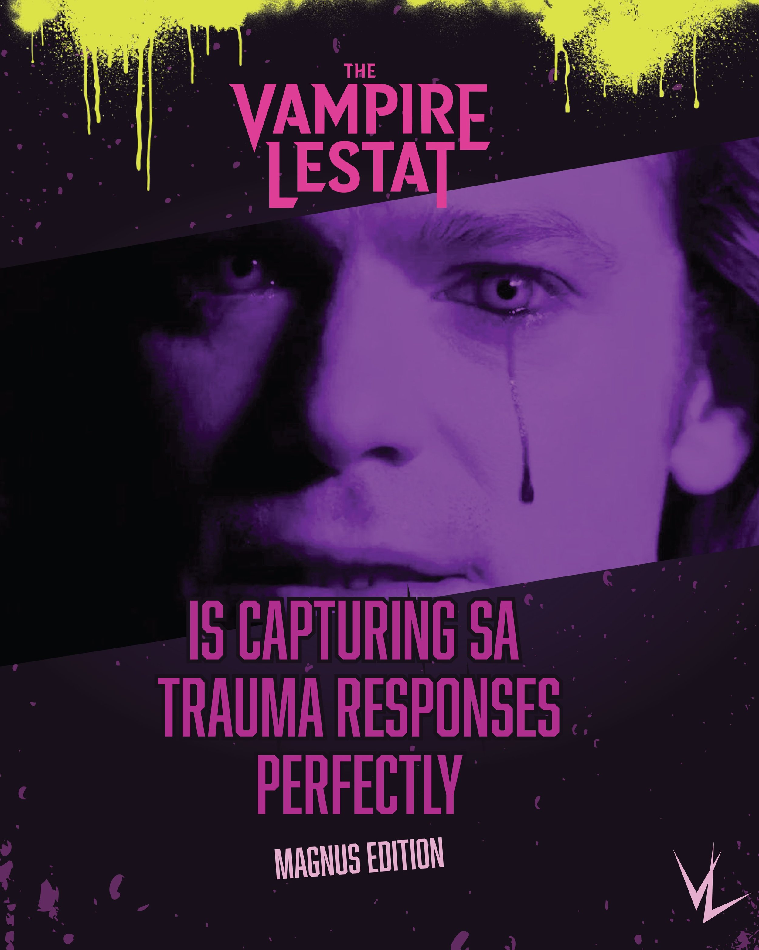 As a survivor of grooming and SA this season of  @amcsannerice been hitting HARD. I see lots of posts about how gross Magnus is, how gross Lestat and his mother are, how great Louis revenge on Bruce was. 

But what I&rsquo;m not seeing is how pitch p