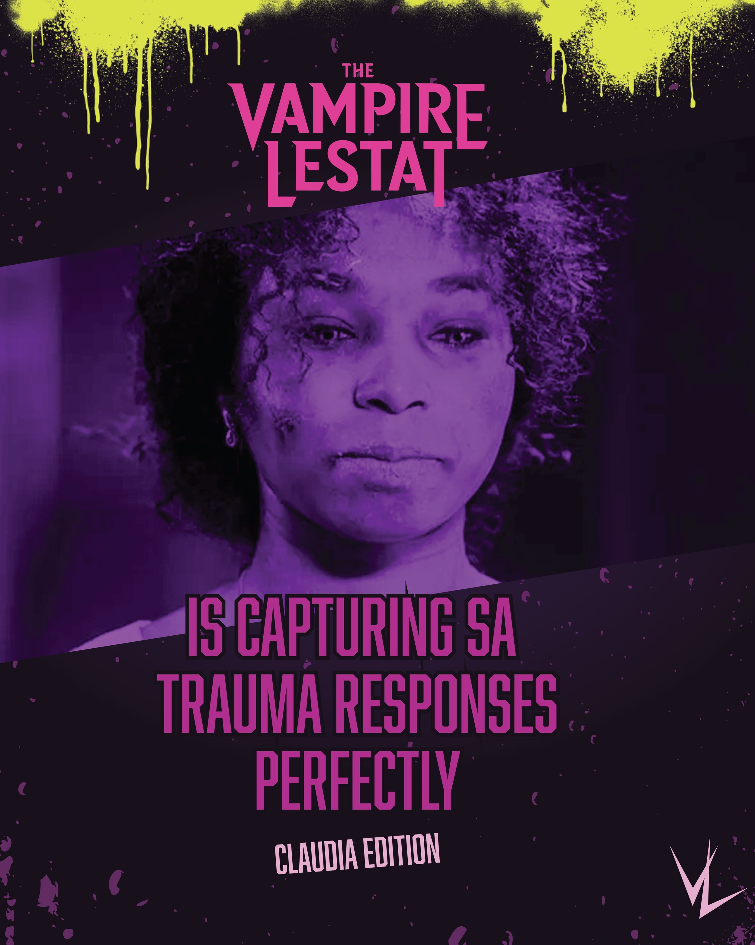 My third batch of reflecting on how this season of The Vampire Lestat @amcsannerice handled the depiction of SA trauma responses, this time, Claudia. I love that we finally got to see Claudia on her own terms, not through the view of Louis or Lestat,
