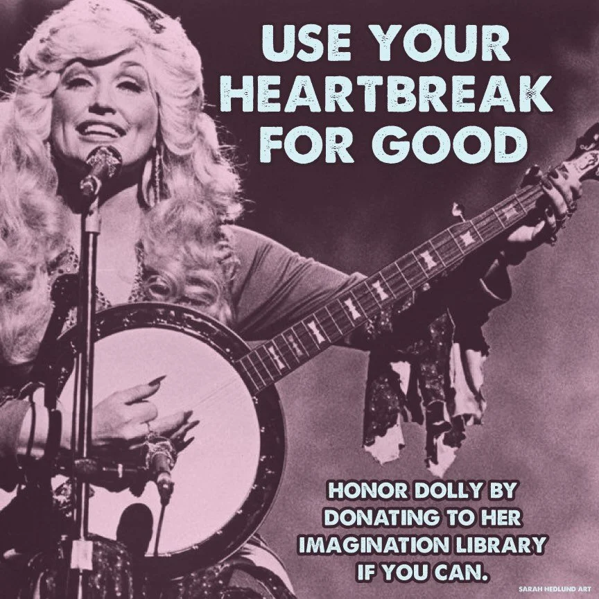I&rsquo;ve been so deeply sad about the passing of @dollyparton as so many of us have been, and I&rsquo;ve been thinking about WHY it&rsquo;s hit so hard. And for me at least, the answer is that she was a good person, and sometimes it feels like we a