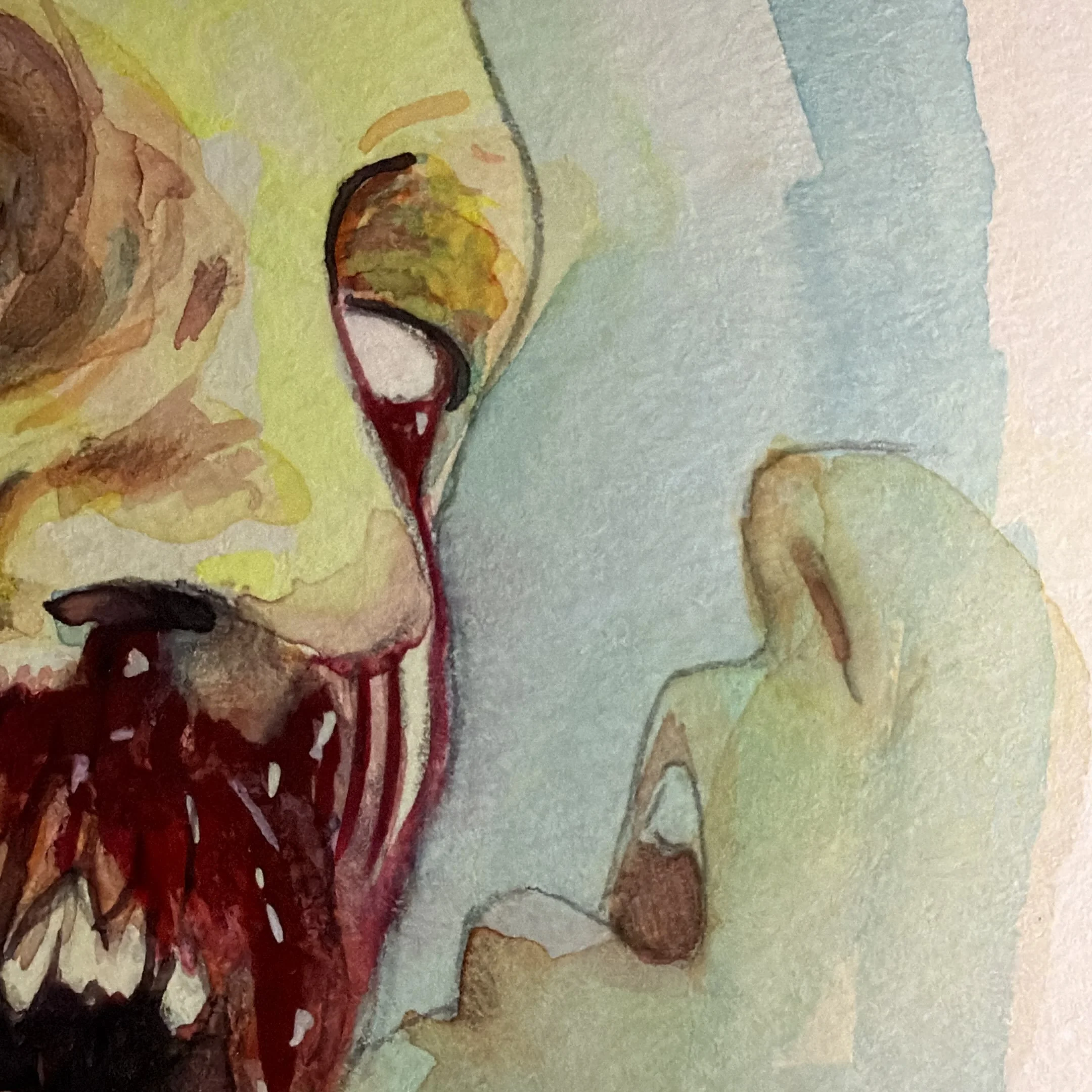 A sneak peek of things to come&hellip;.Halloween is cooking over here. 

#31daysofhalloween🎃 #inktober