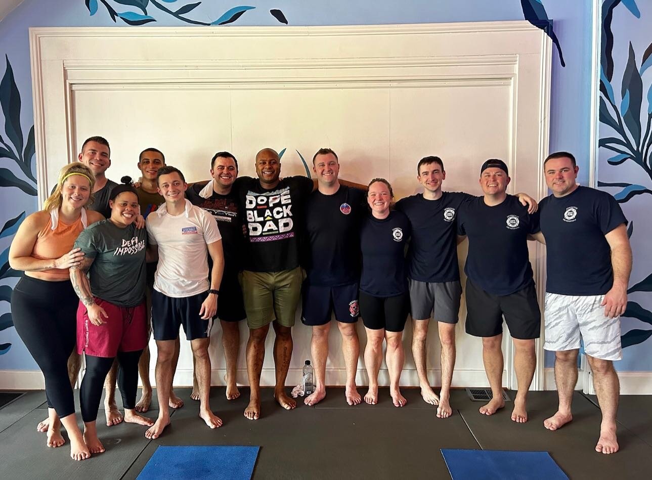 Thank you Lexington Firefighters for bringing the heat to our yoga class! 
We look forward to seeing you soon!