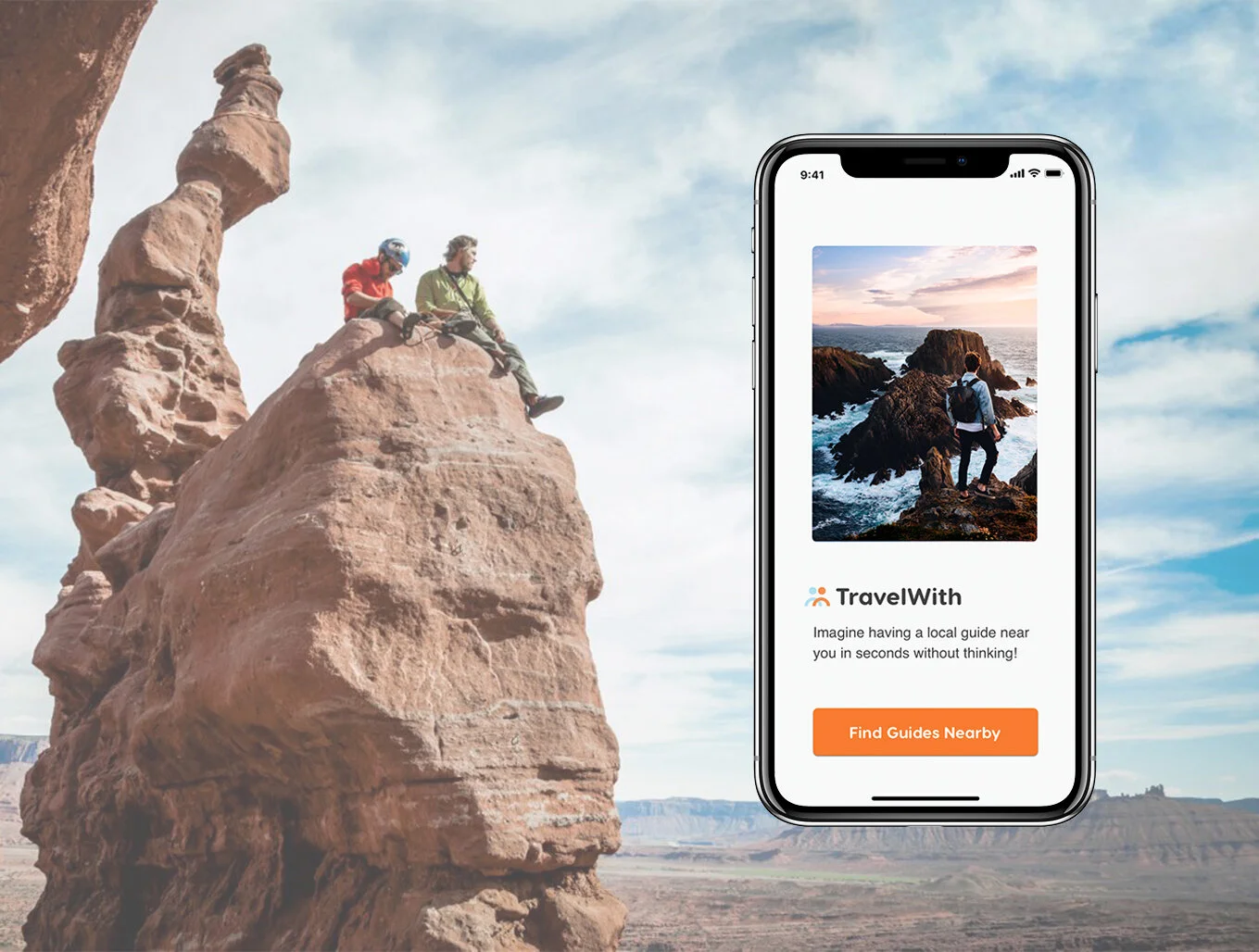 How does TravelWith help last minute travelers find authentic experiences?