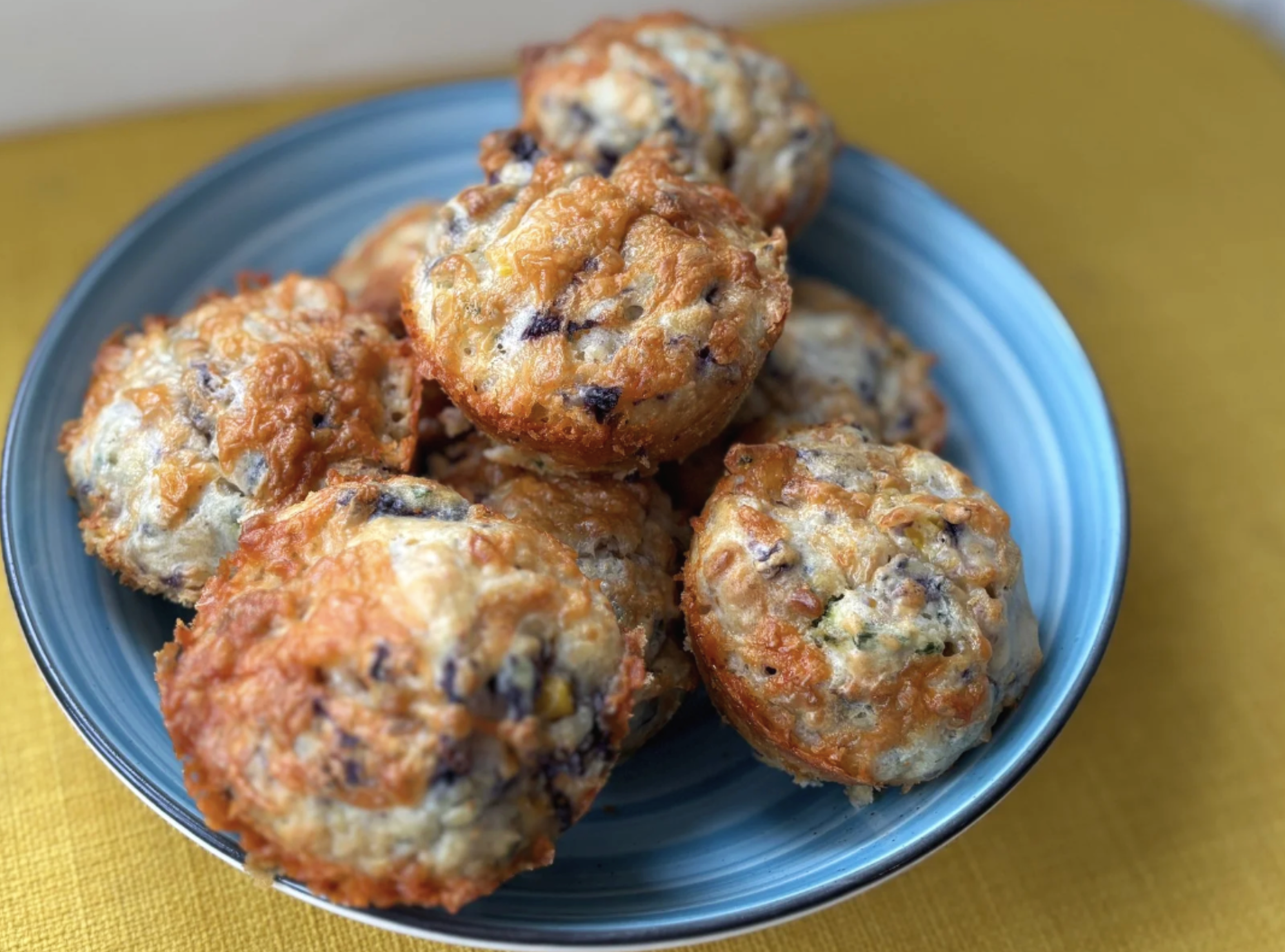 Cheesy Carrot Muffins