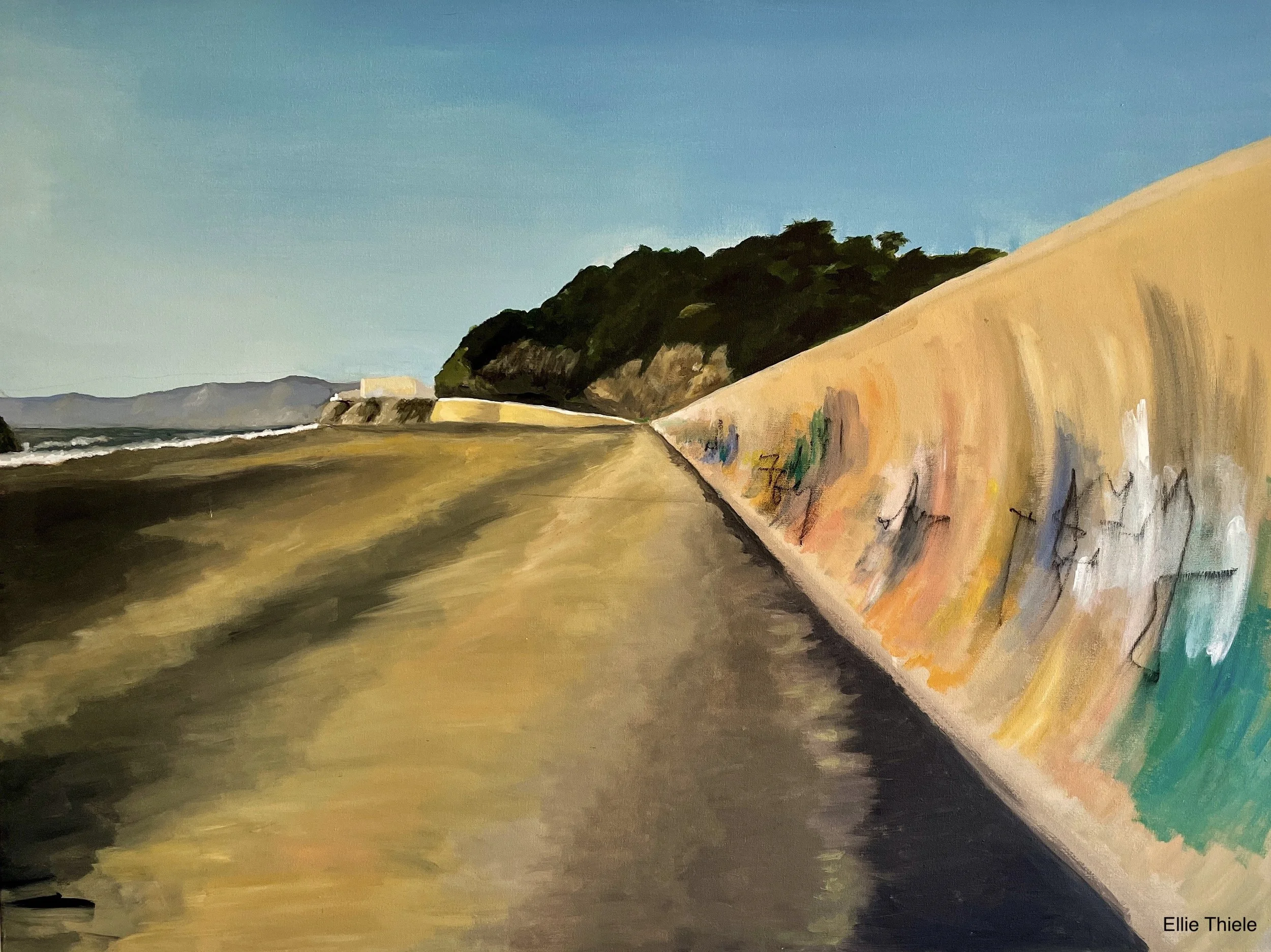 Kelly's Cove at Ocean Beach,
48 x 36 inches