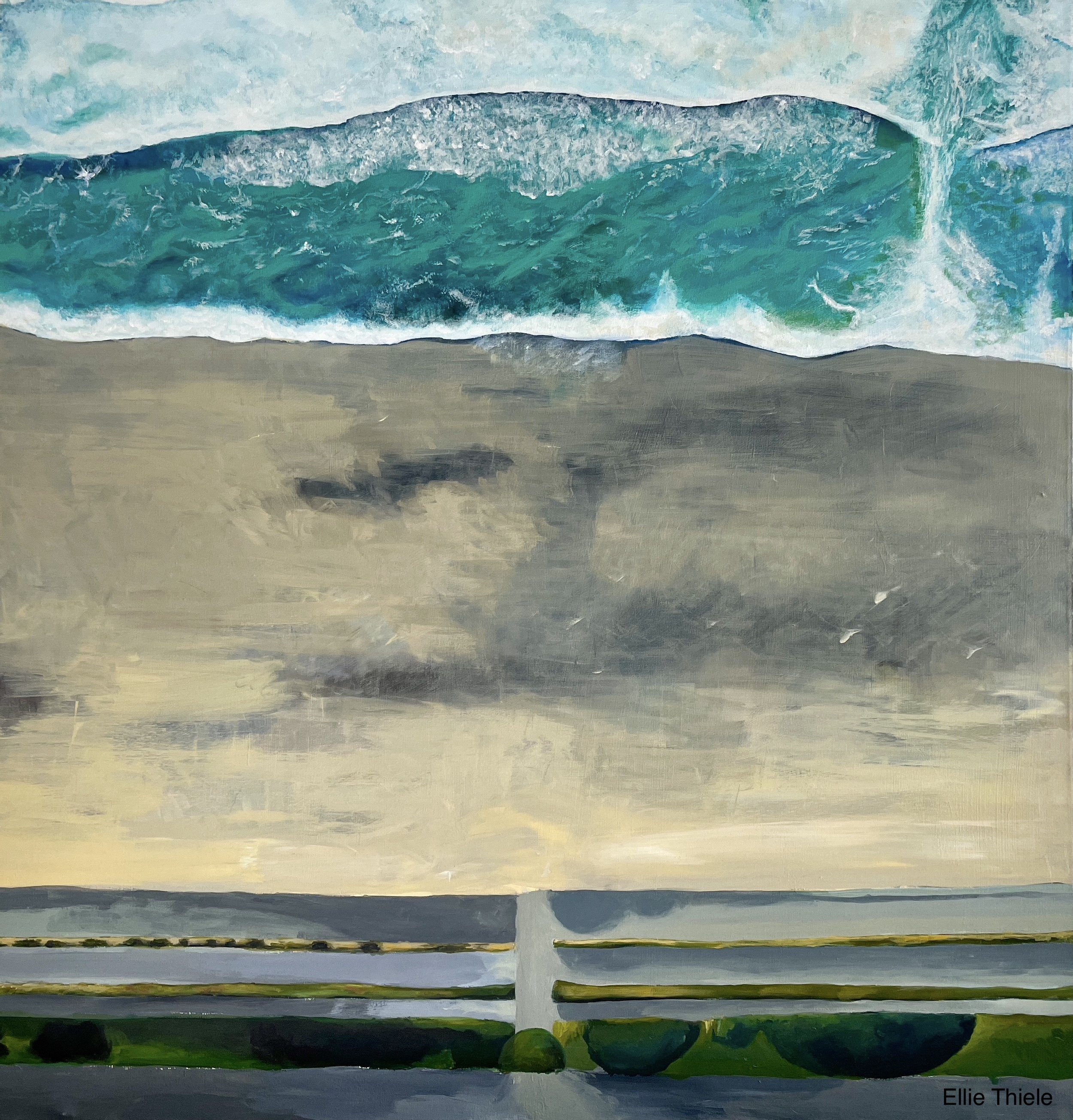 [IP] Ocean Beach from Above,
52 x 50 inches