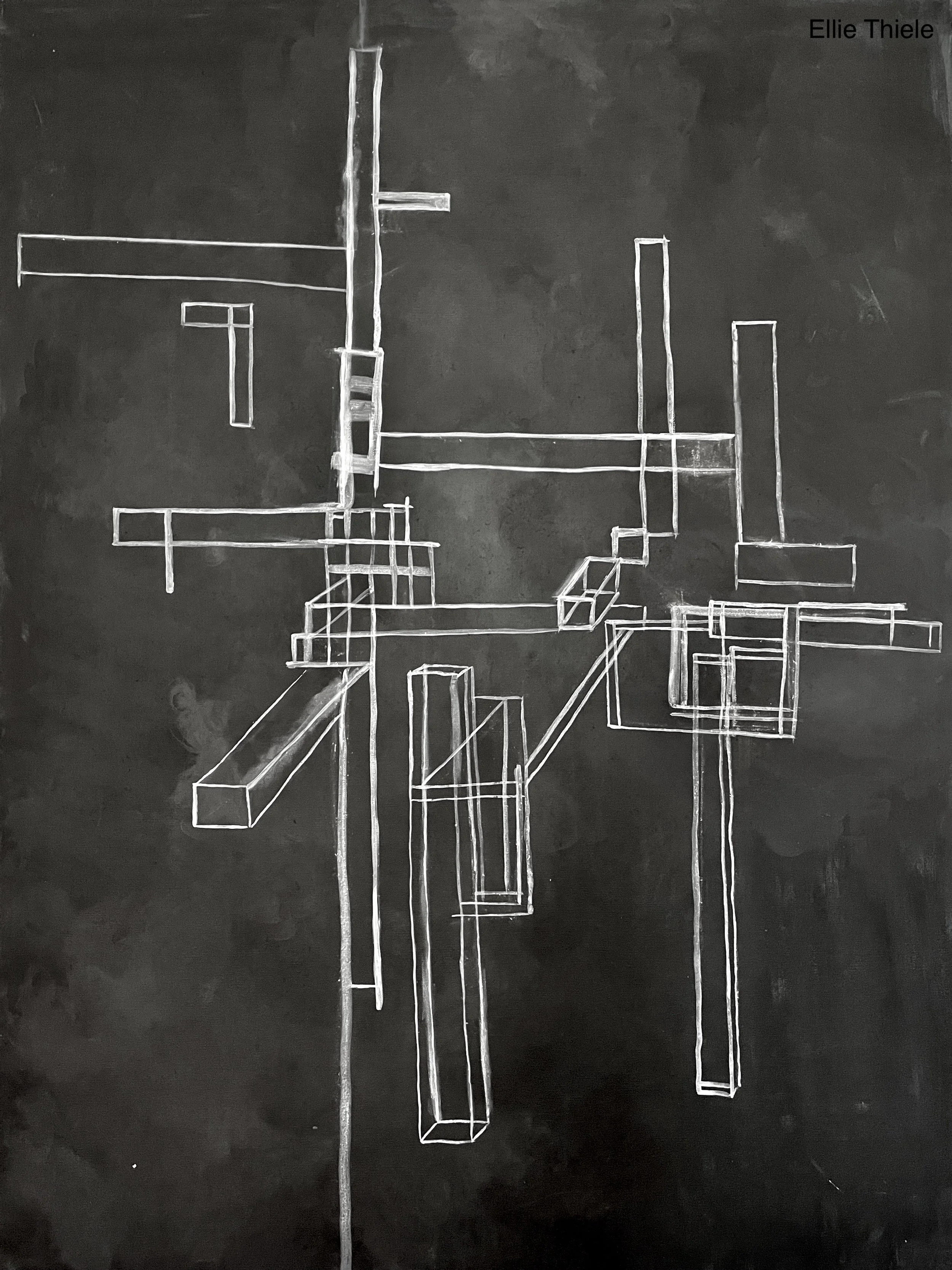 Future Sculpture,
48 x 36 inches