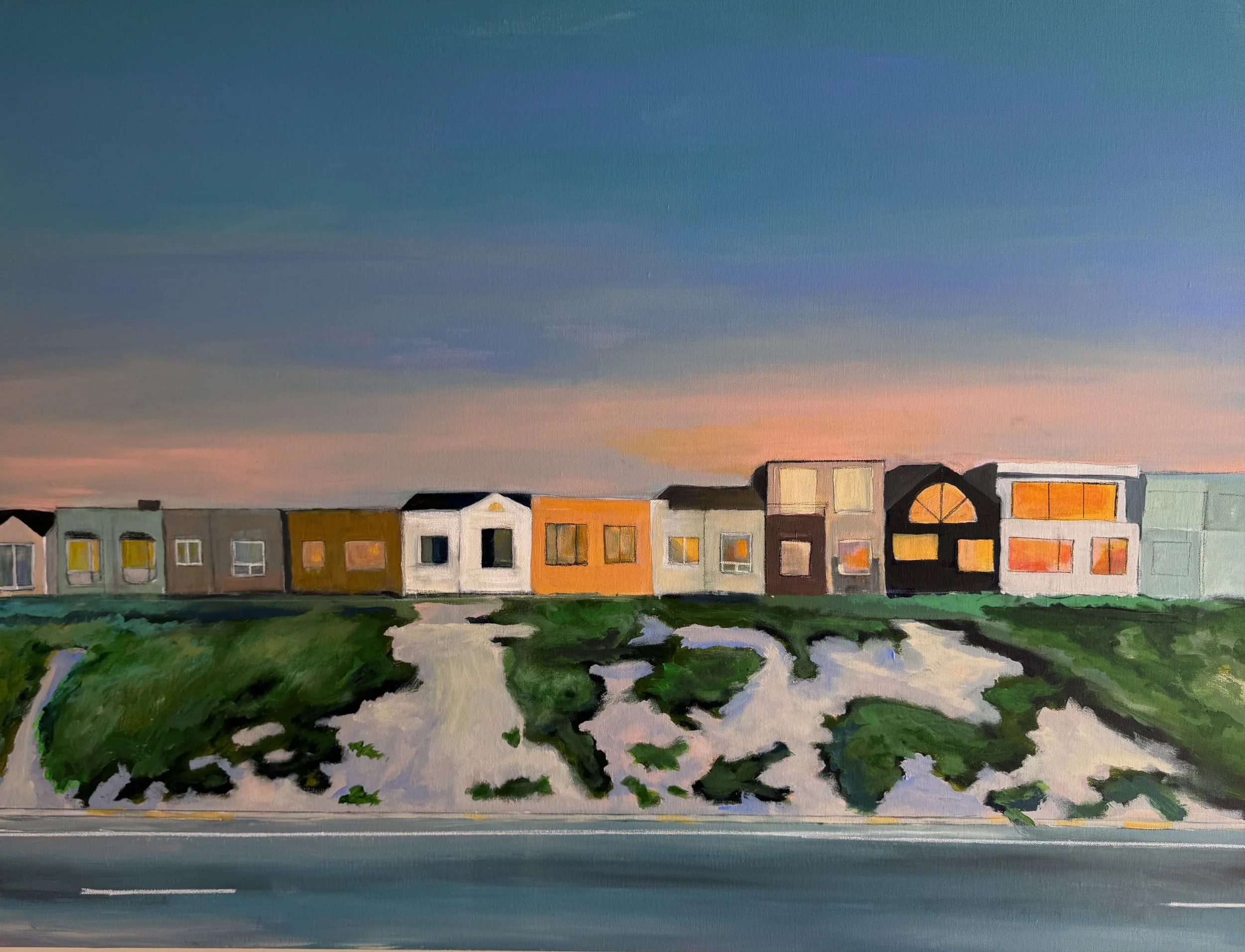 [IP] Great Highway at Ocean Beach, 48 x 36 inches