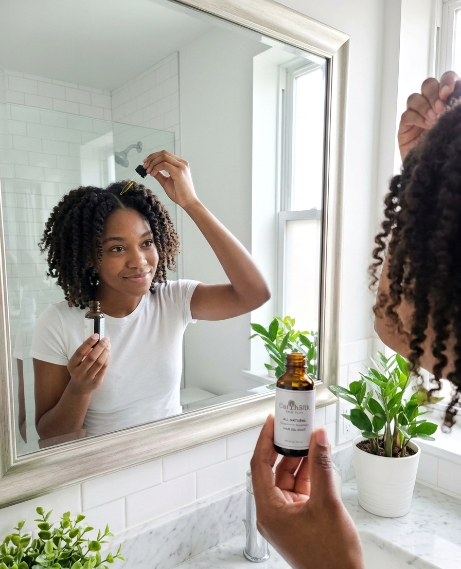 Peppermint & Rosemary Luxury Hair Oil