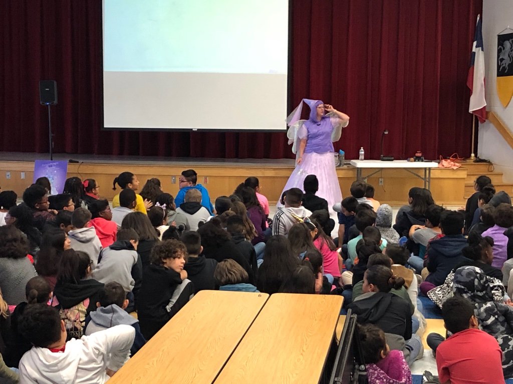 The Book Fairy can work in any area that your school has available.