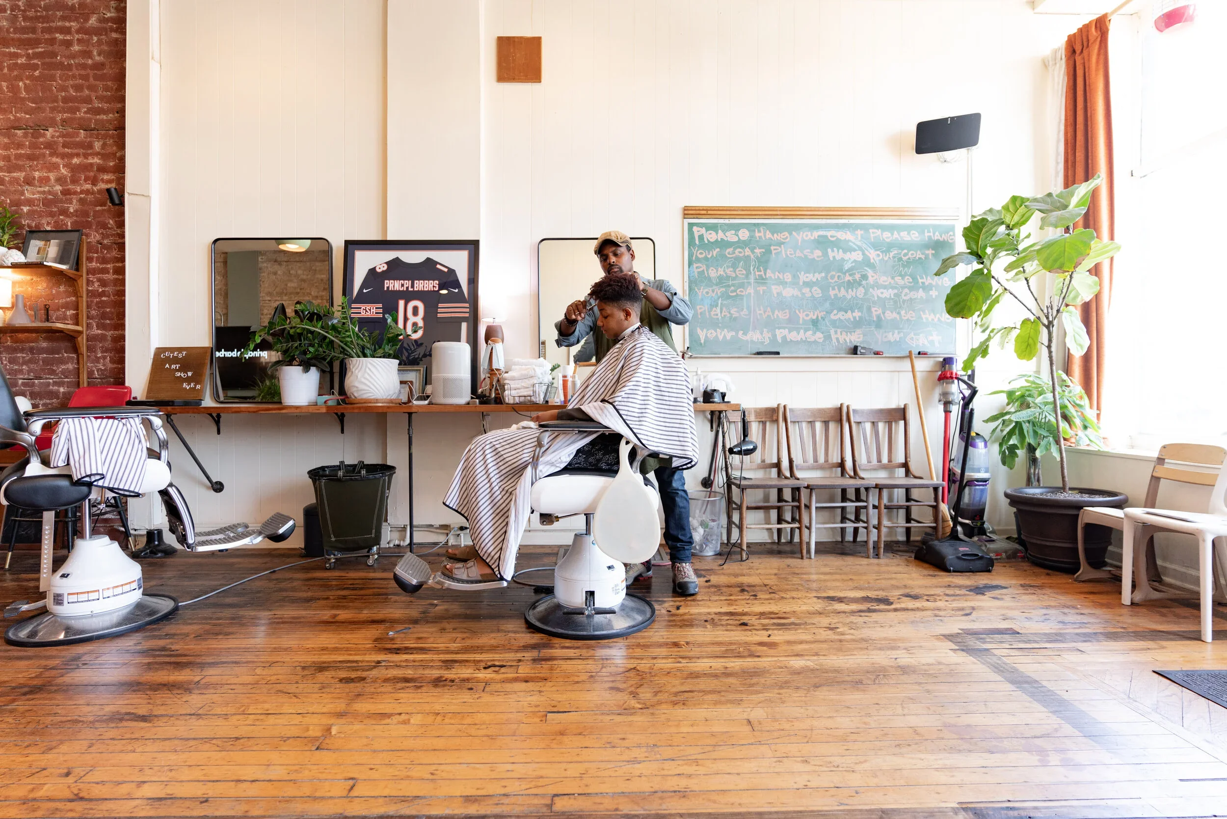 Julian Davis Reid & Circle of Trust at Principle Barbers (Chicago)