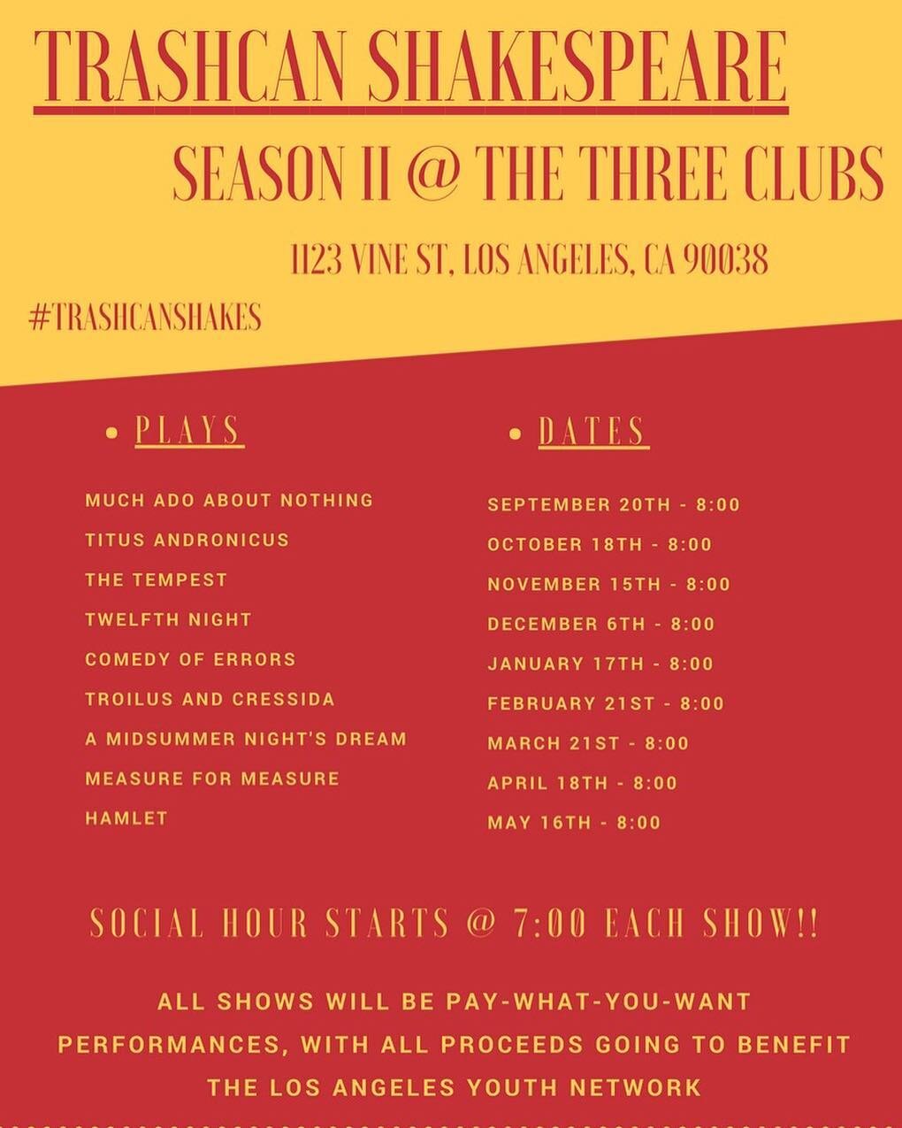 Who&rsquo;s ready to party at @threeclubs?! #trashcanshakes #thirdthursdays #thirstythursdays #tellafriend